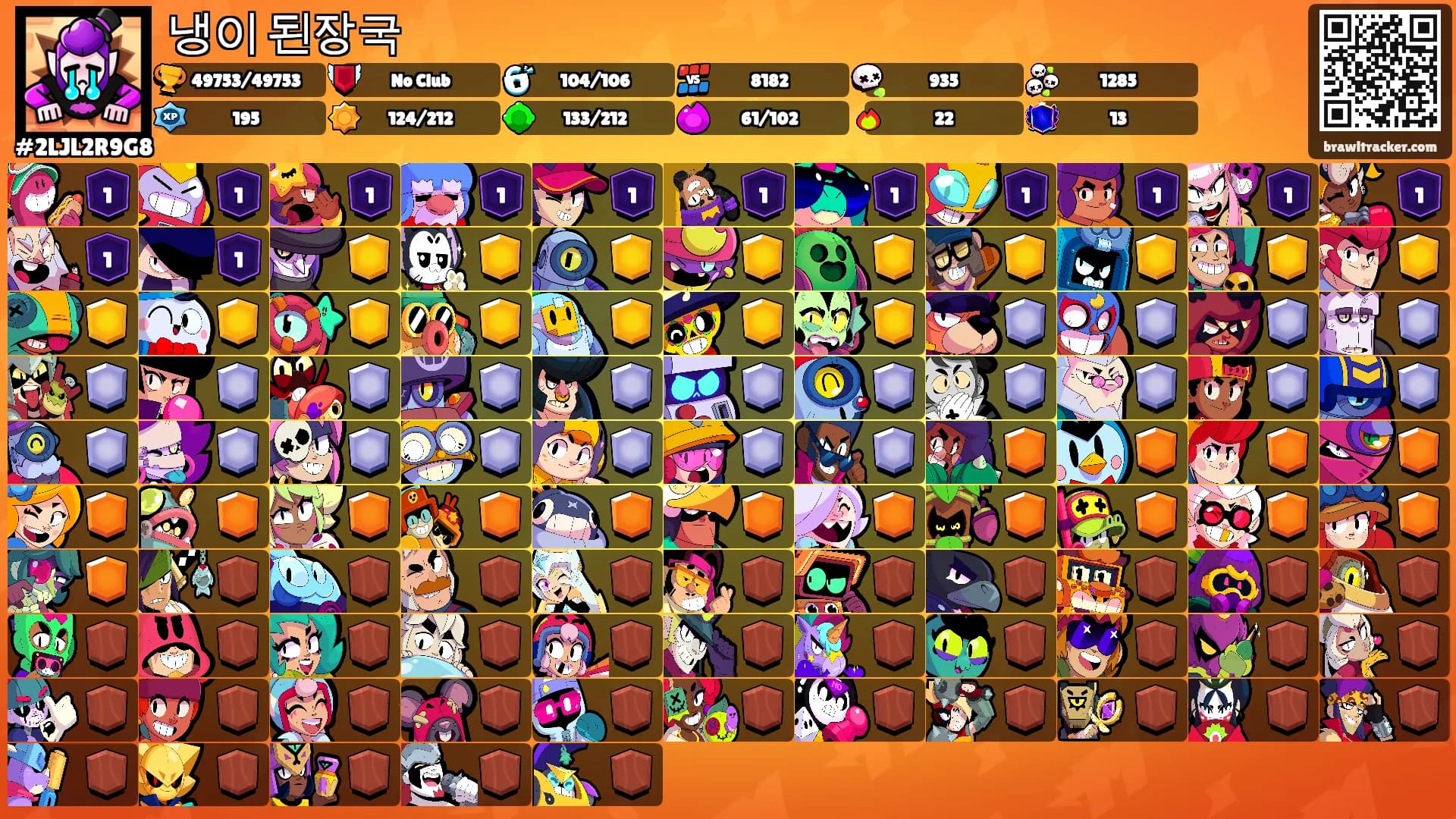 냉이 된장국's Ranks