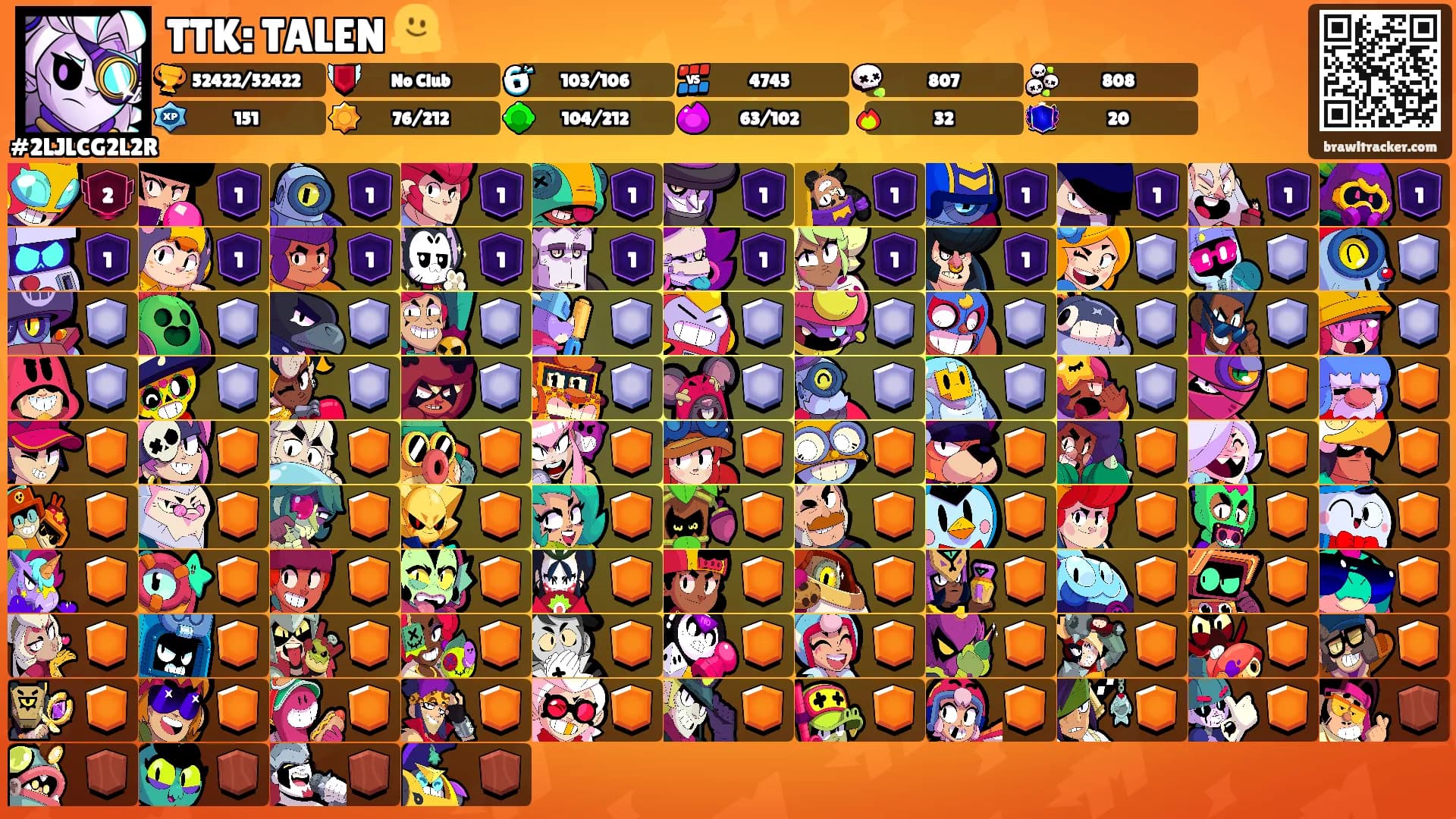 TTK: TALEN 🫠's Ranks