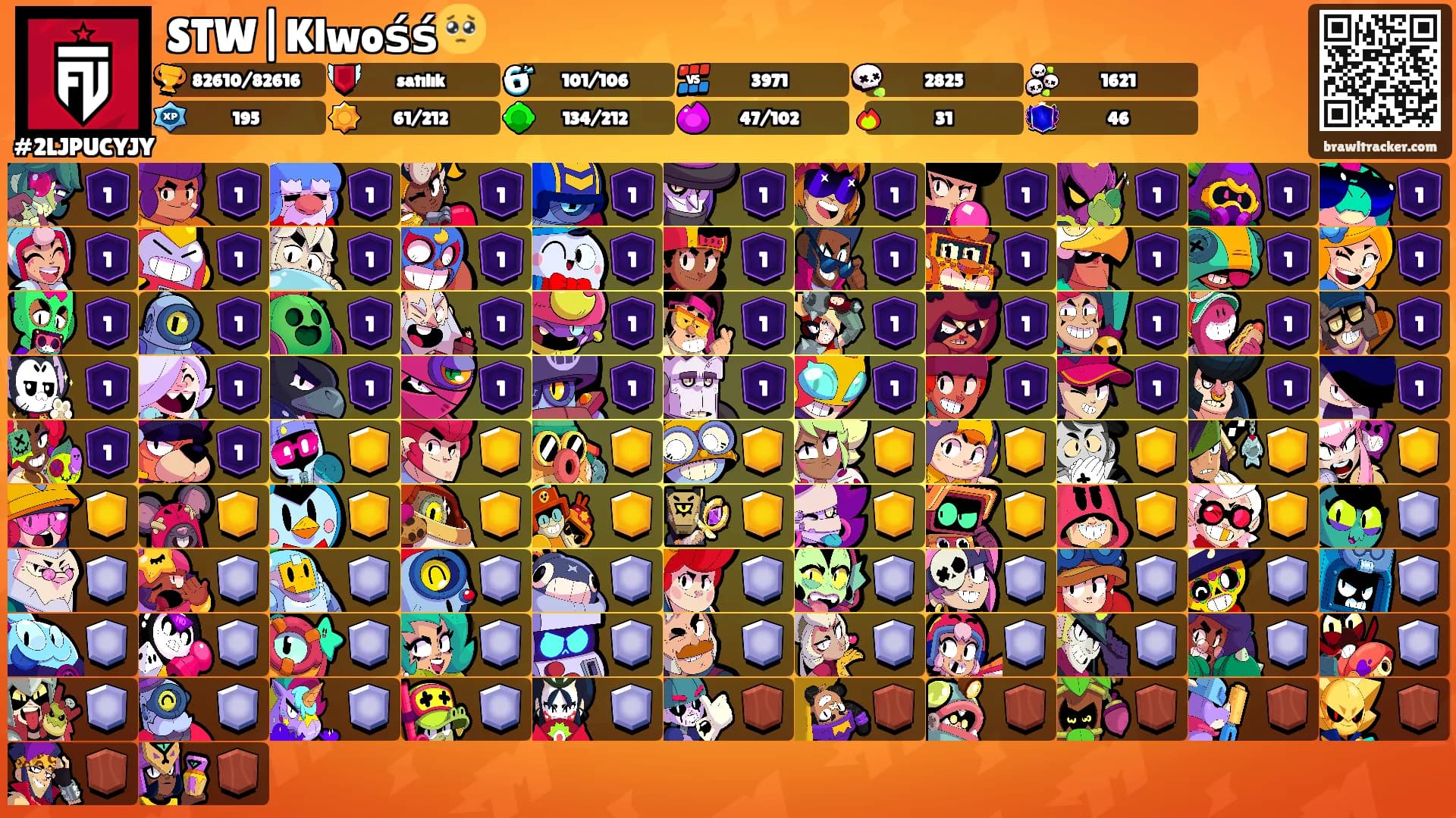 STW|Klwośś🥺's Ranks