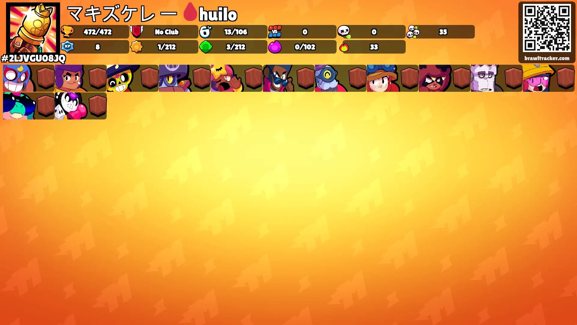 マキズケレ ー 🩸huilo's Ranks