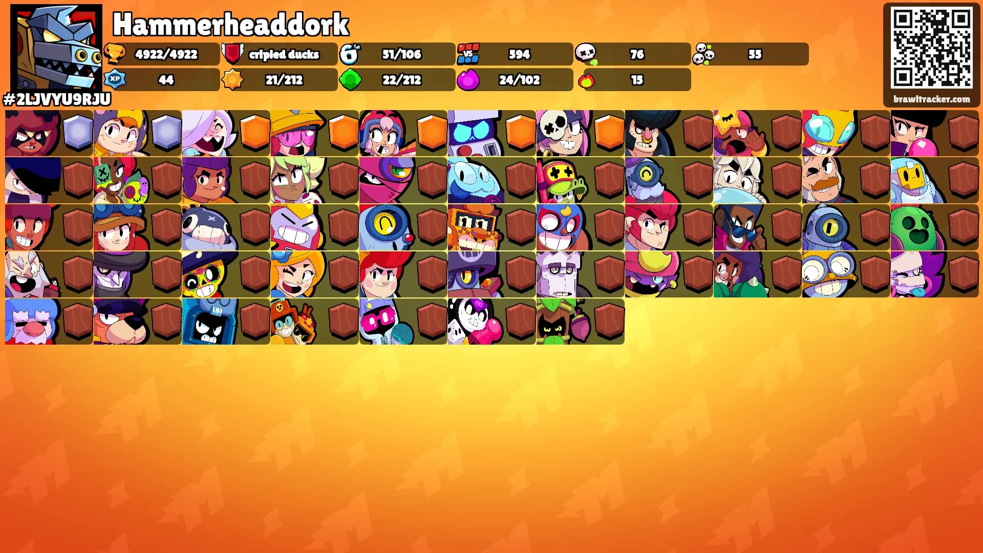 Hammerheaddork's Ranks
