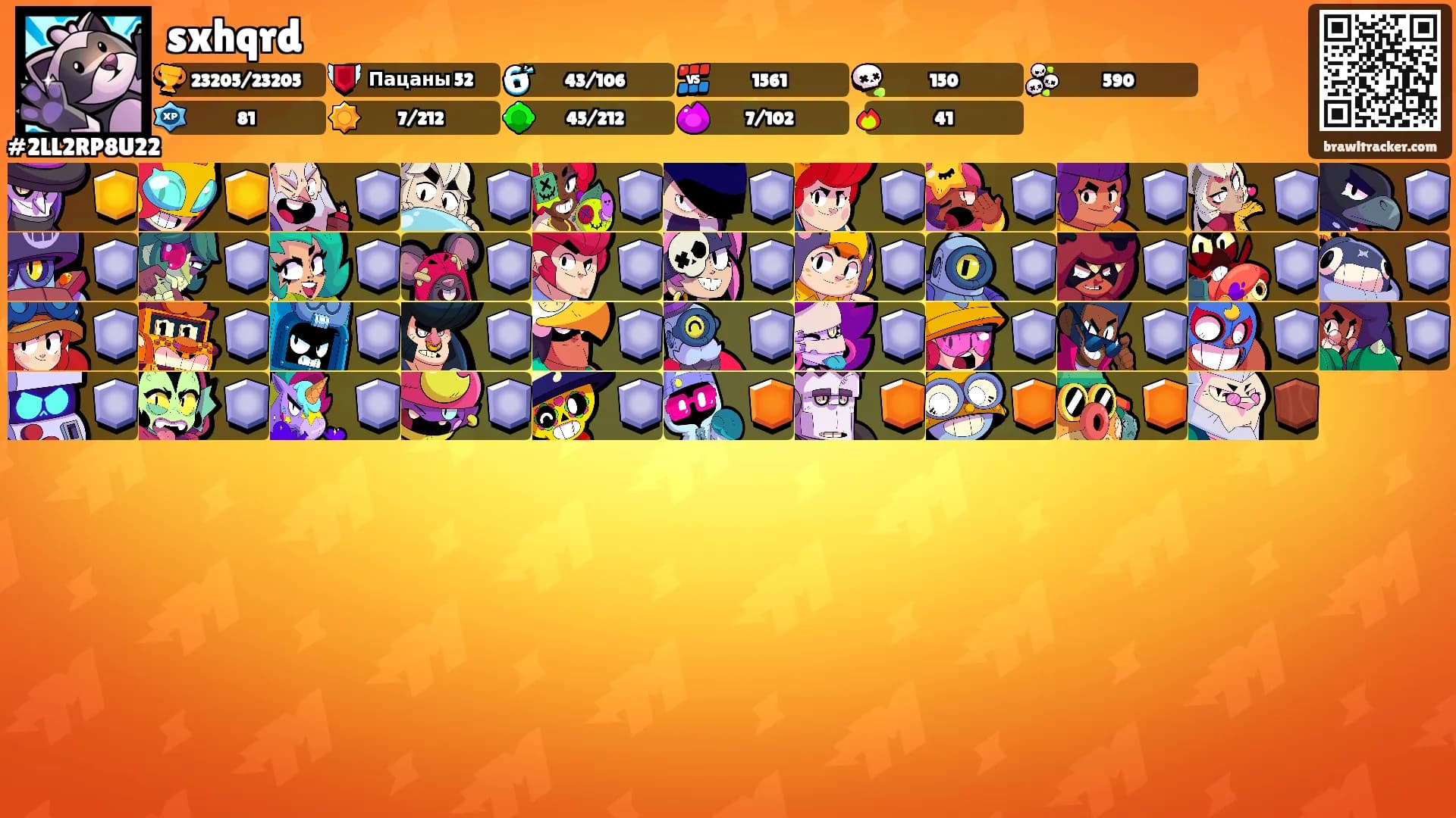 sxhqrd's Ranks