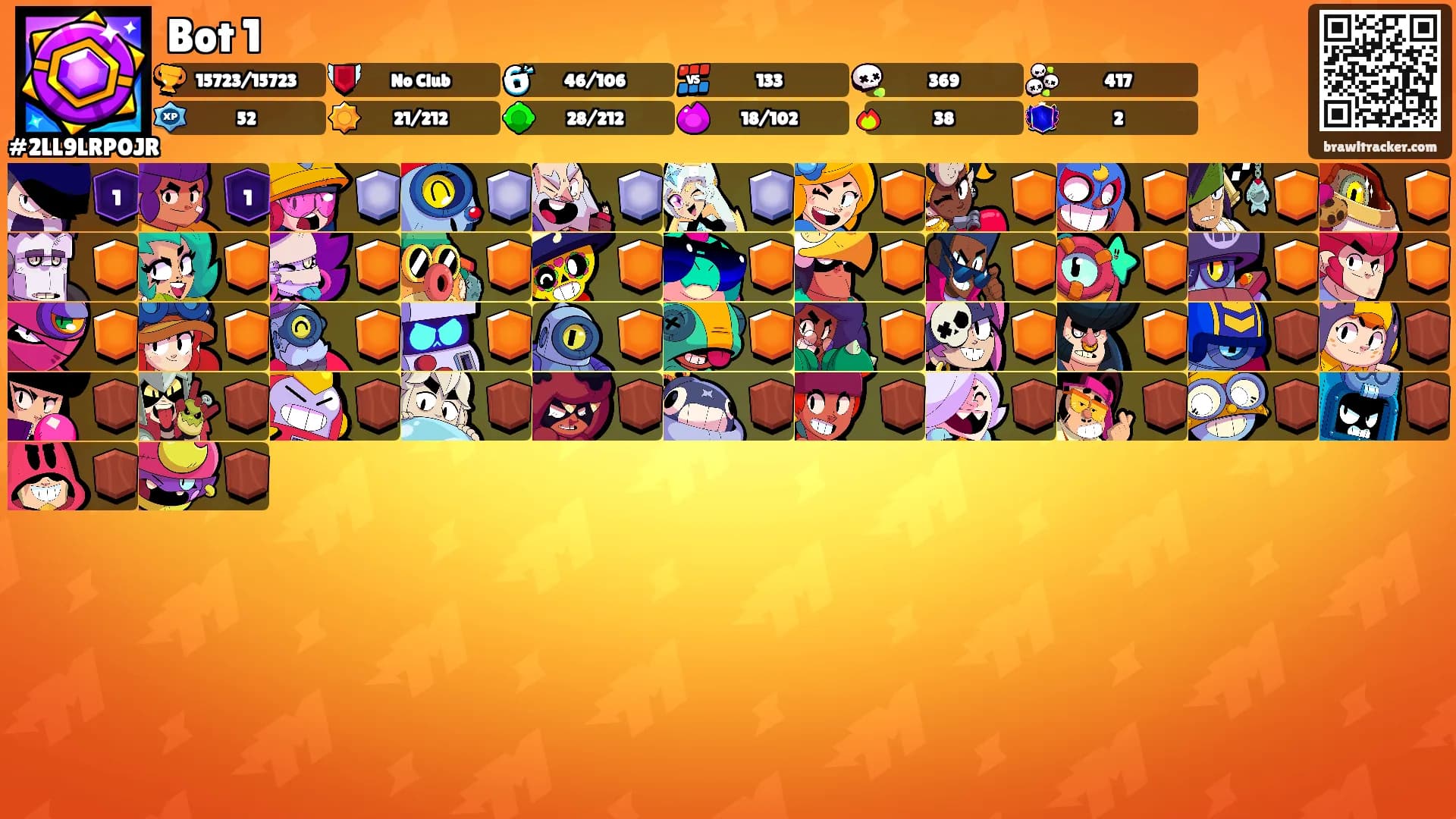 Bot 1's Ranks
