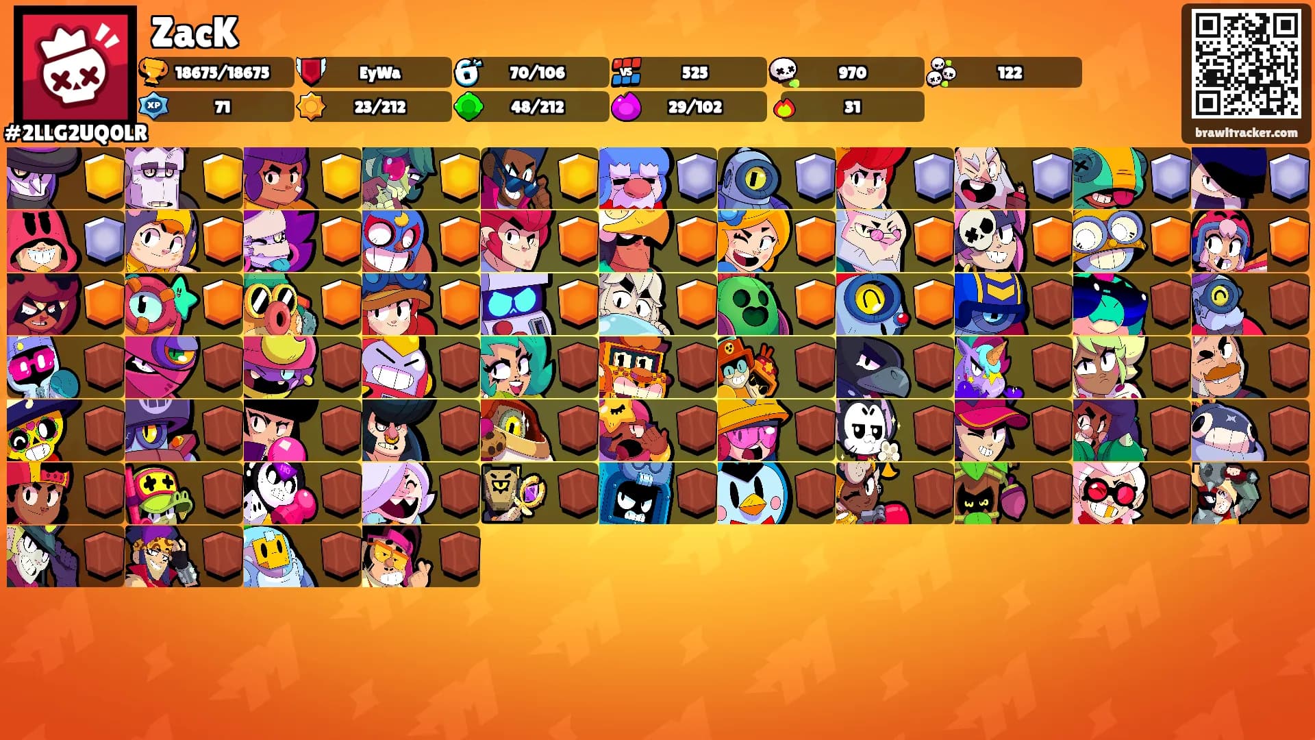 ZacK's Ranks