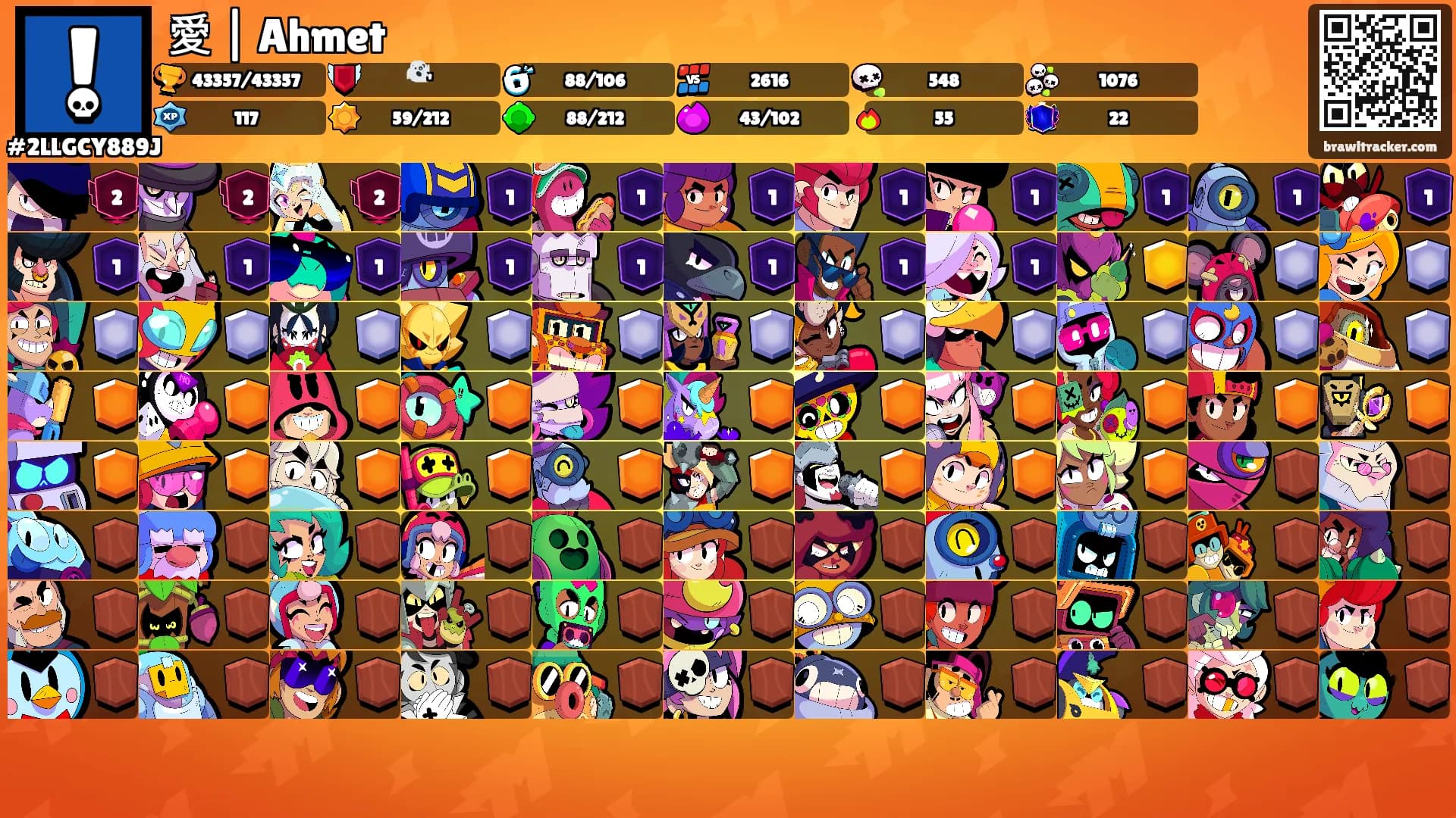 愛 | Ahmet's Ranks
