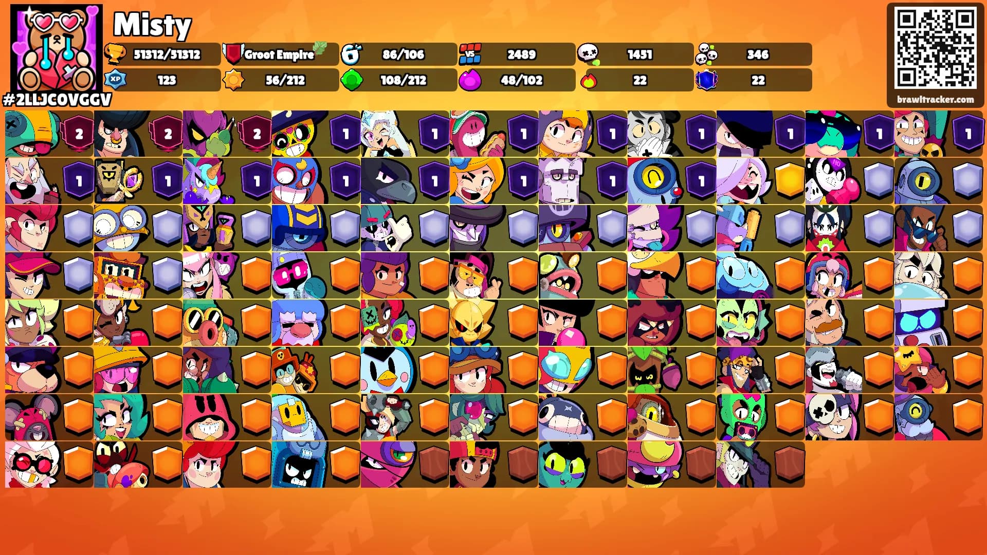 Misty's Ranks