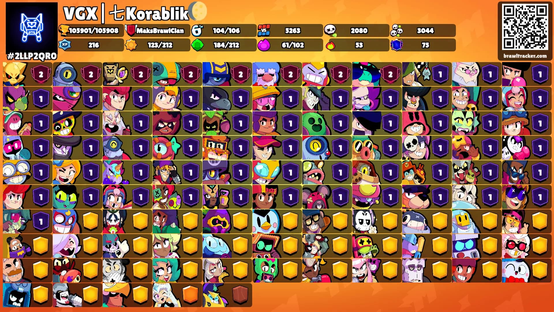 VGX|七Korablik🌔's Ranks