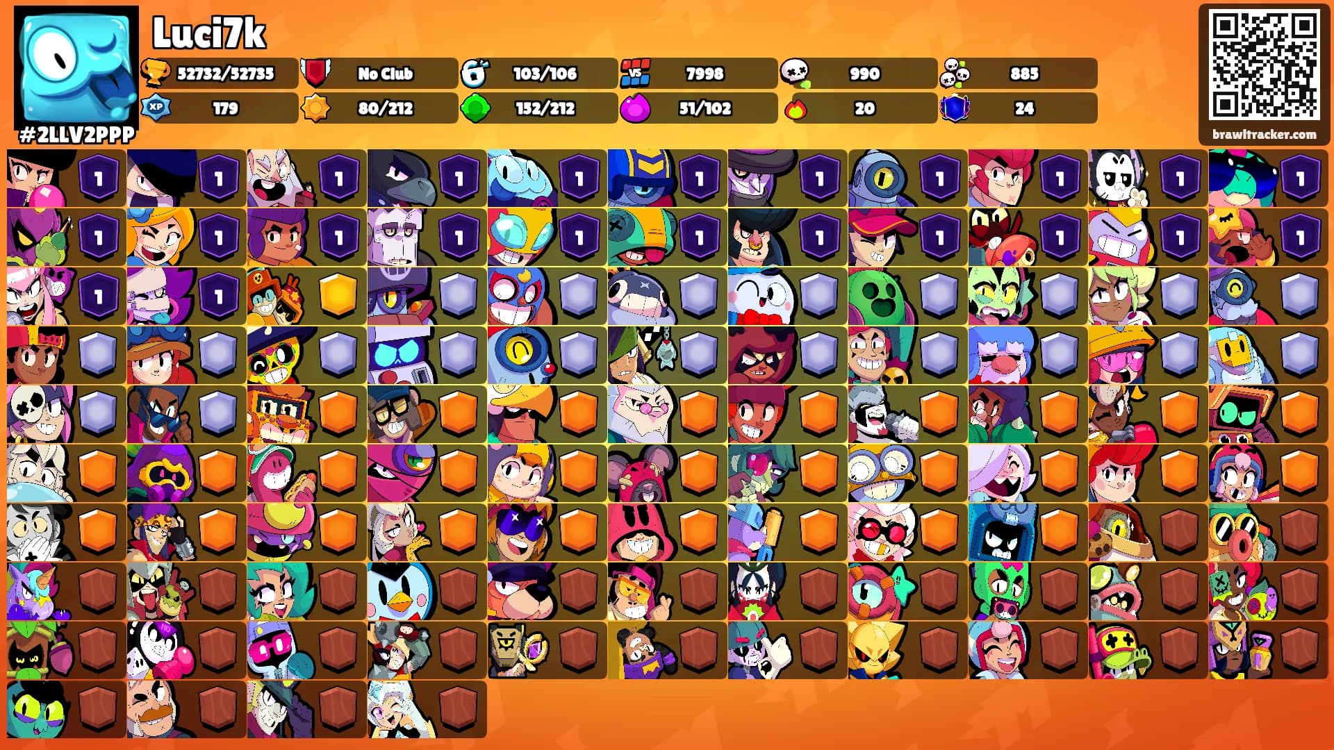 Luci7k's Ranks