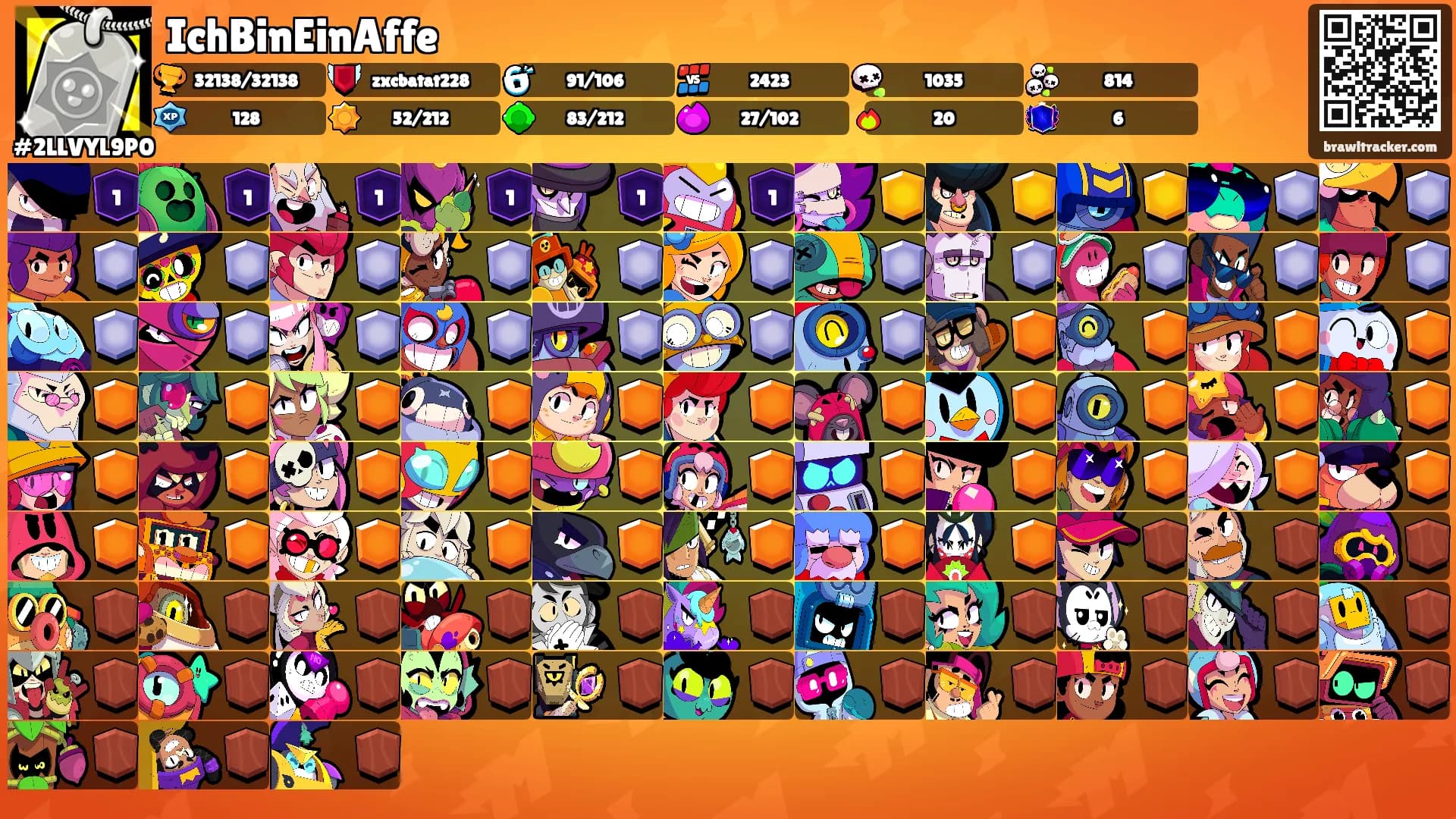 IchBinEinAffe's Ranks