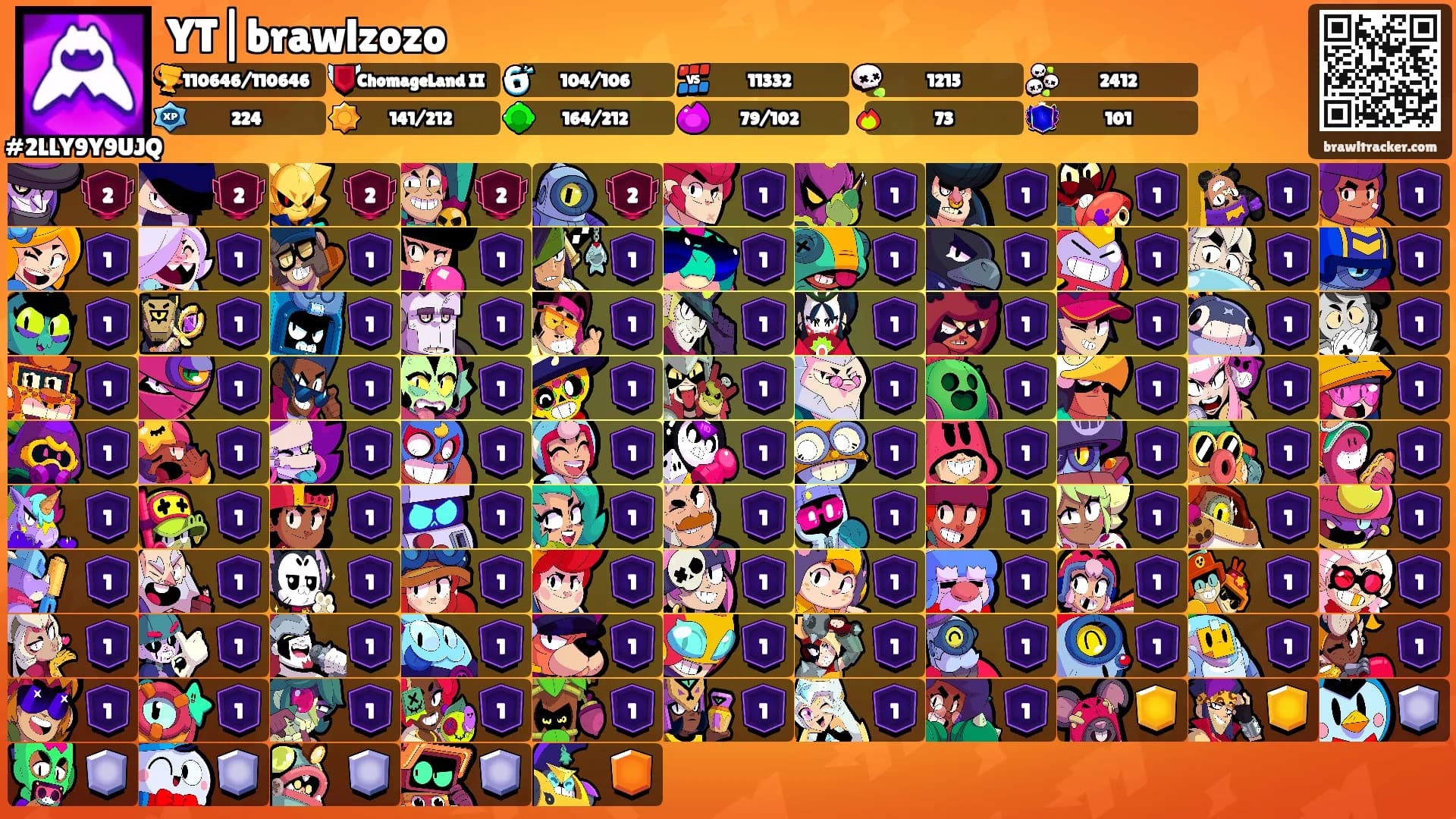 YT|brawlzozo's Ranks