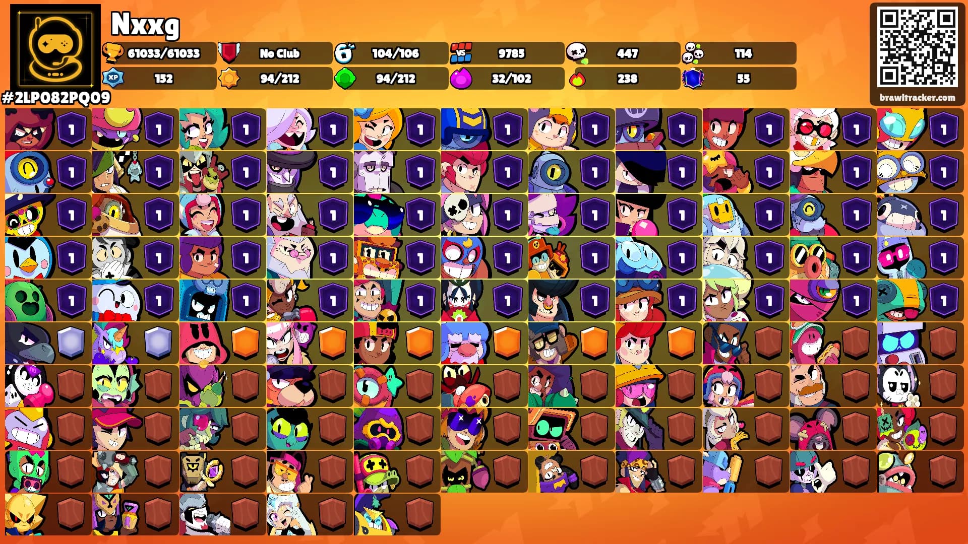 Nxxg's Ranks
