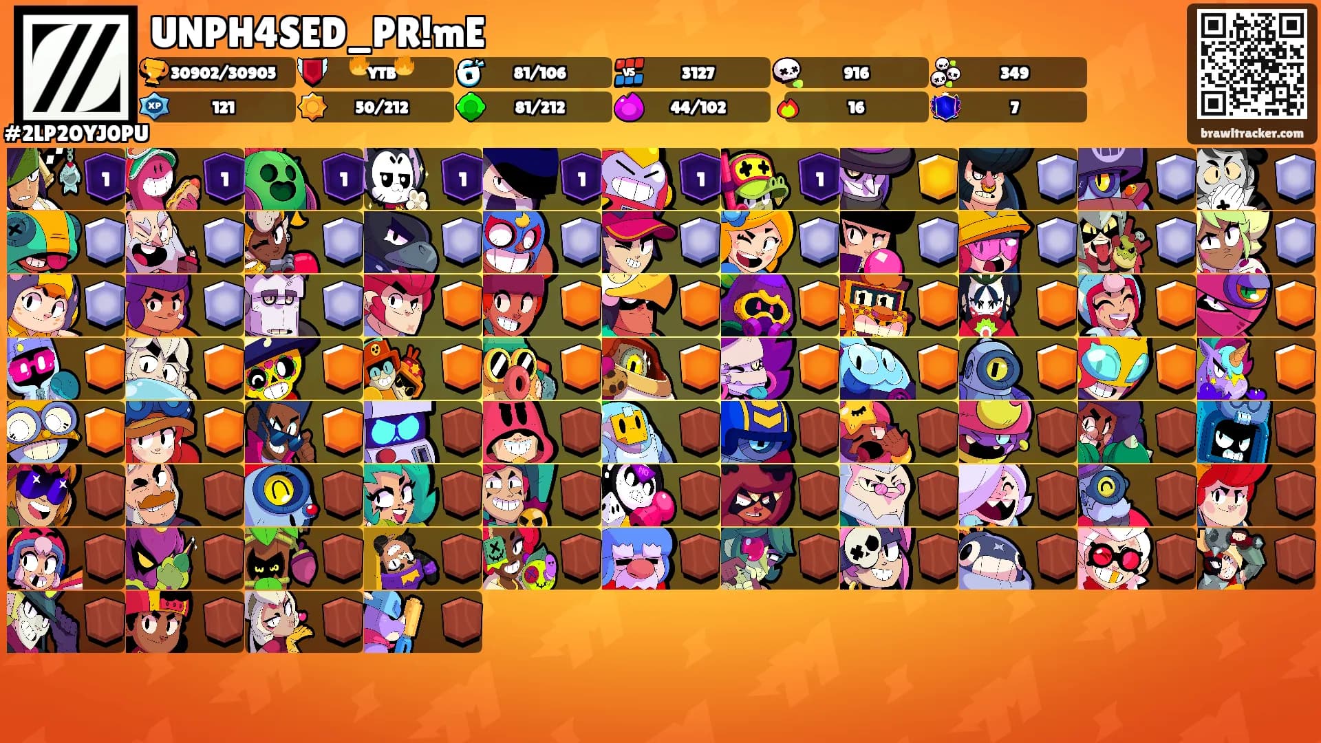 UNPH4SED_PR!mE's Ranks