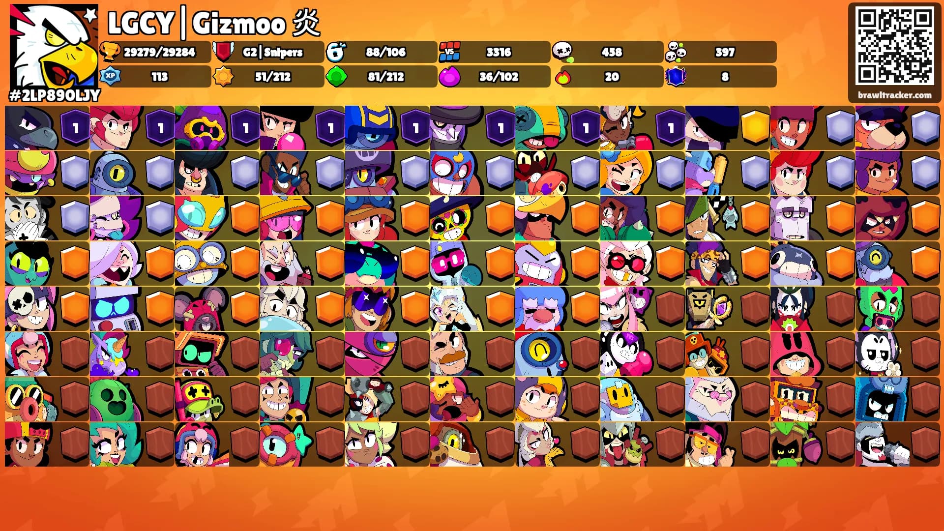 LGCY|Gizmoo 炎's Ranks