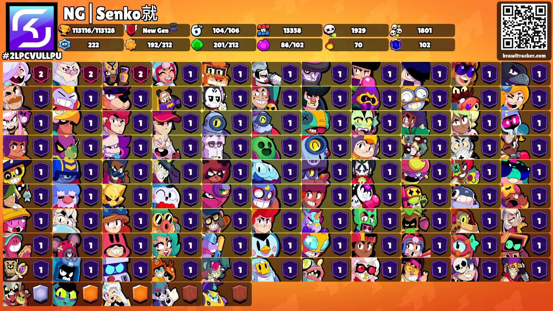 NG|Senko就's Ranks