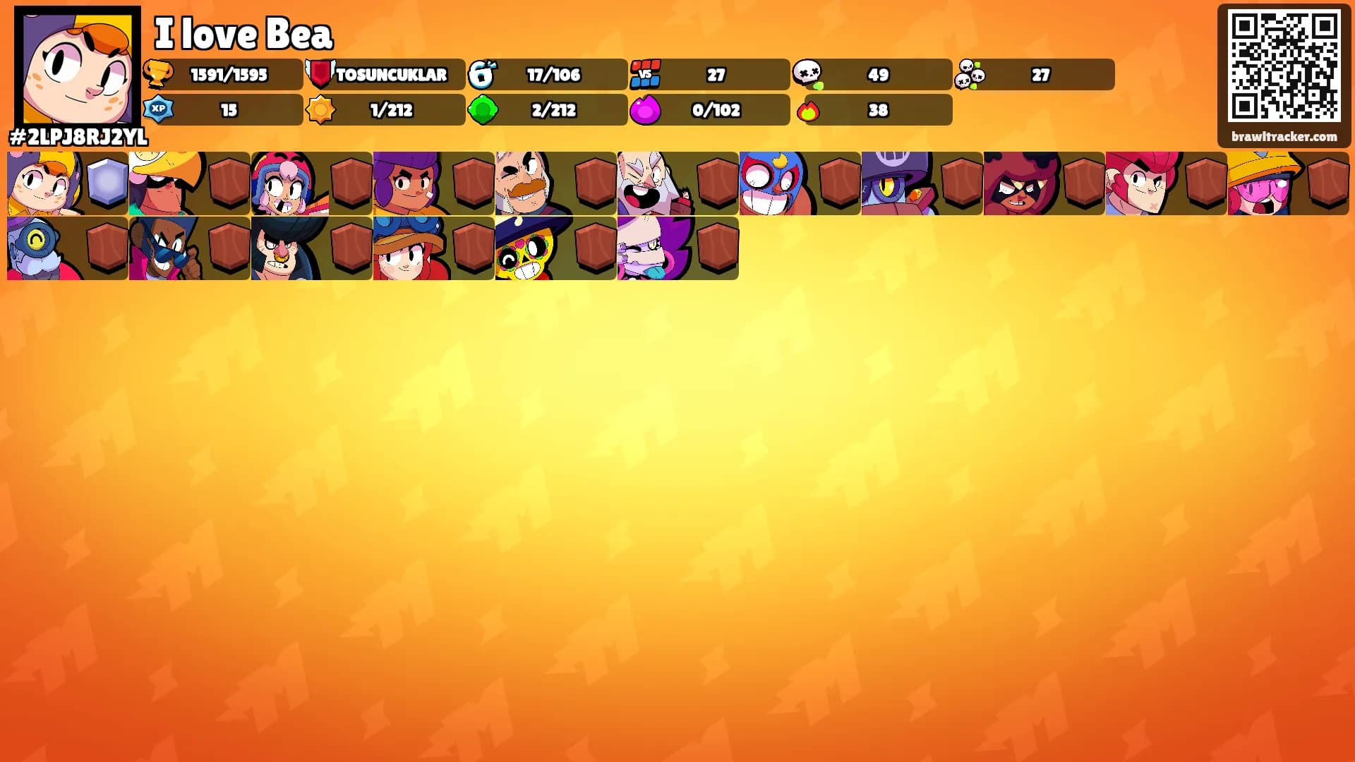 I love Bea's Ranks