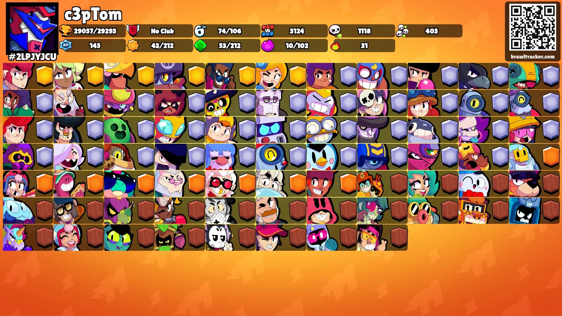c3pTom's Ranks