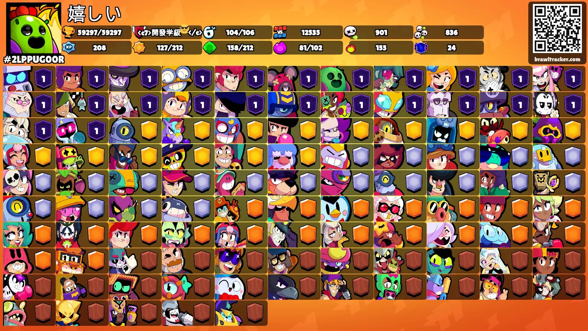 嬉しい's Ranks