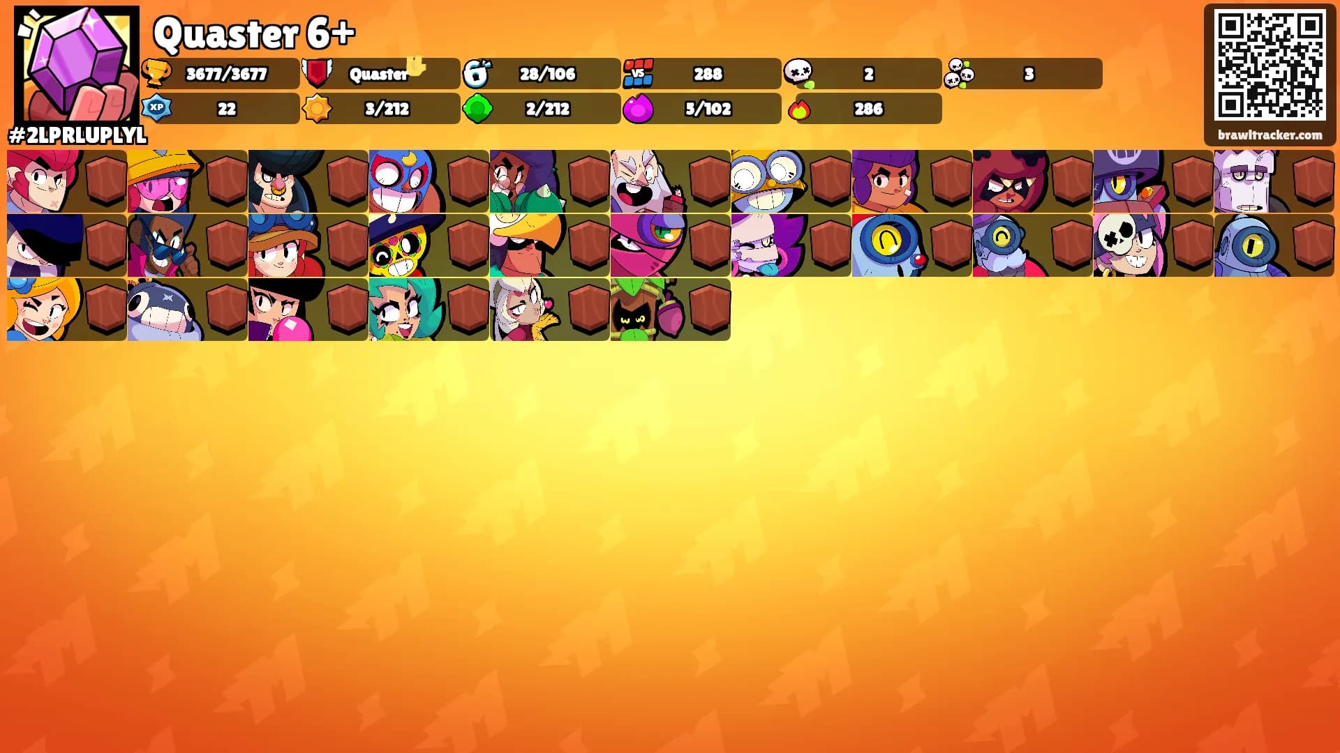 Quaster 6+'s Ranks