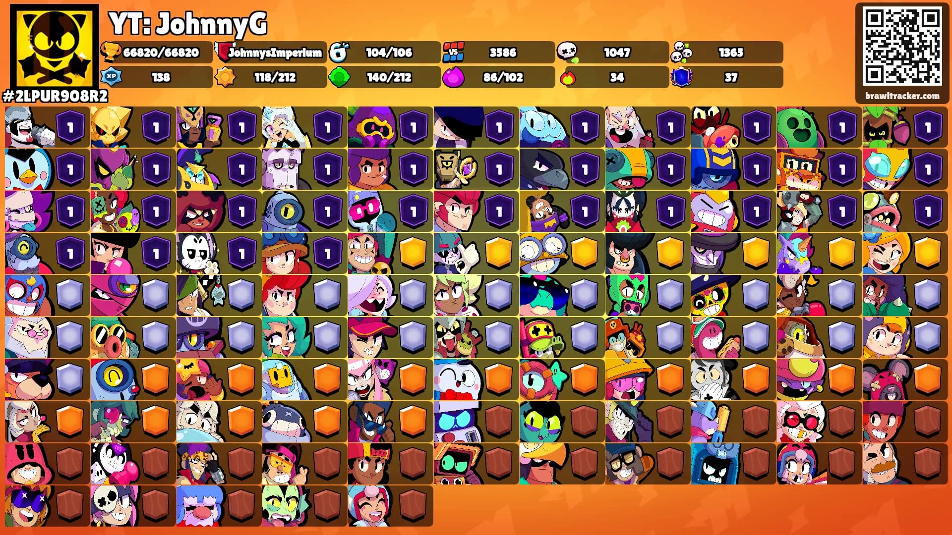YT: JohnnyG's Ranks