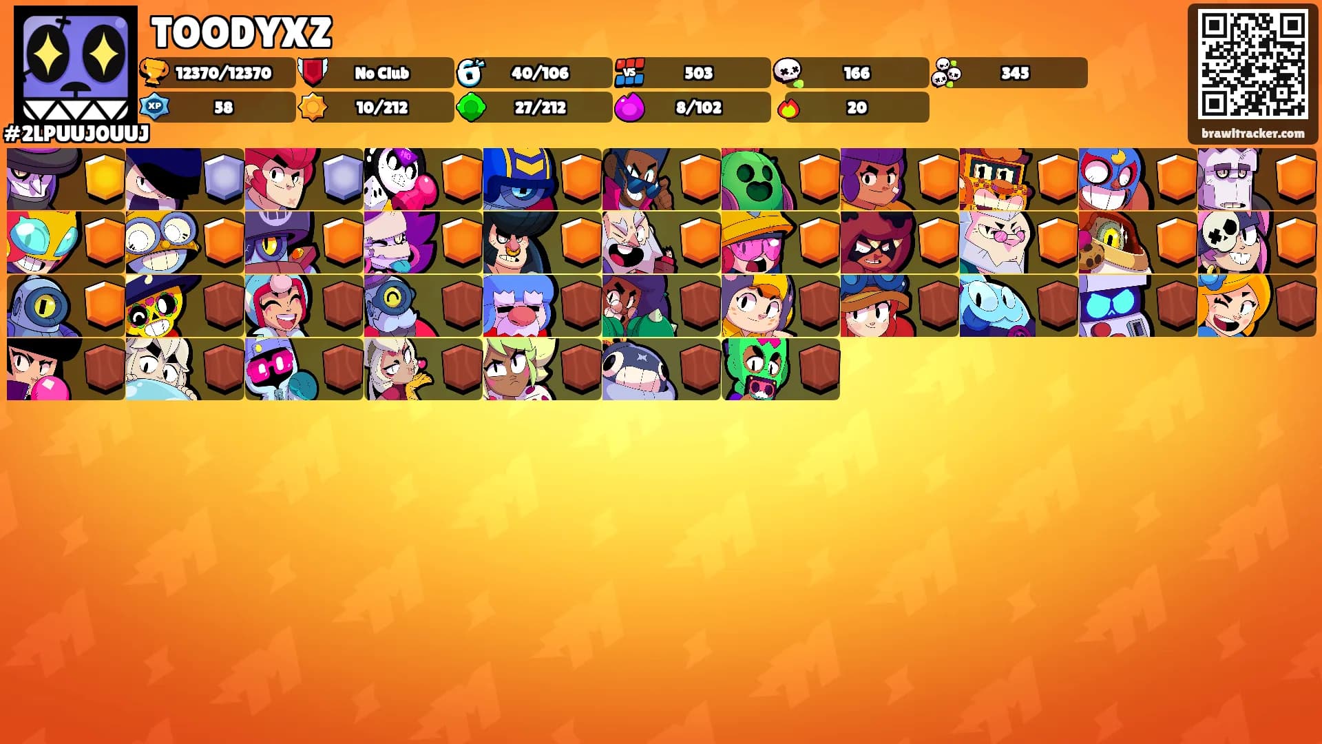 TOODYXZ's Ranks