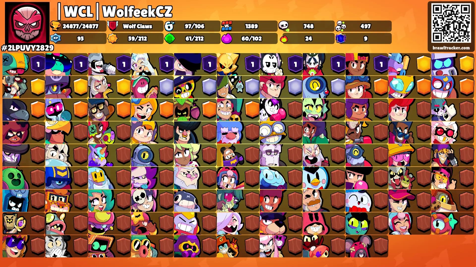 |WCL|WolfeekCZ's Ranks