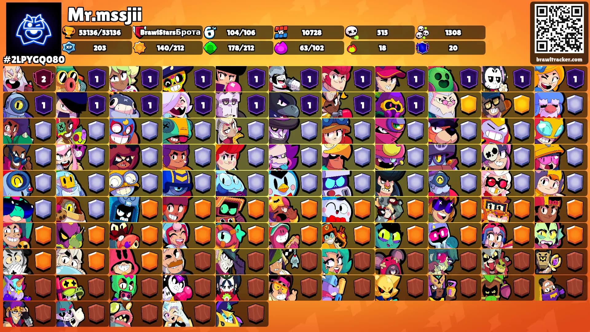 Mr.mssjii's Ranks
