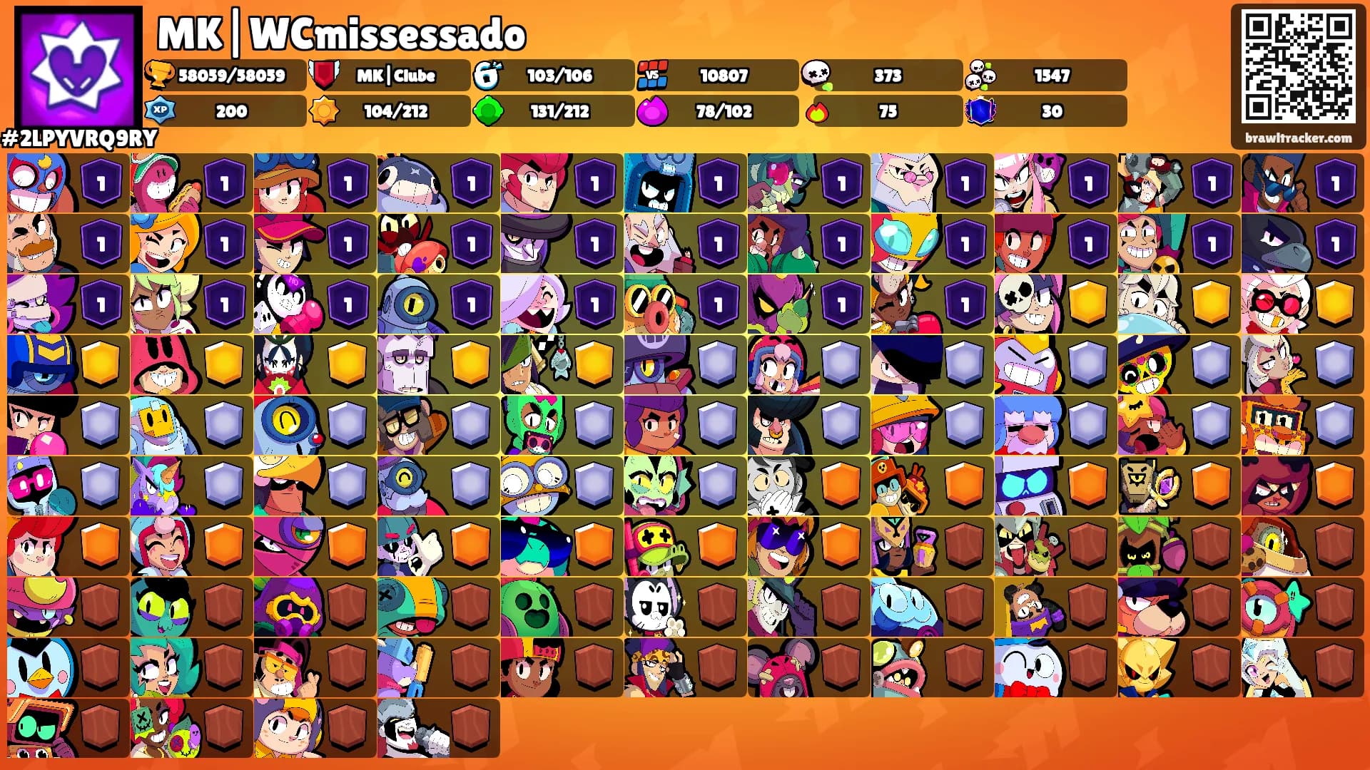MK|WCmissessado's Ranks