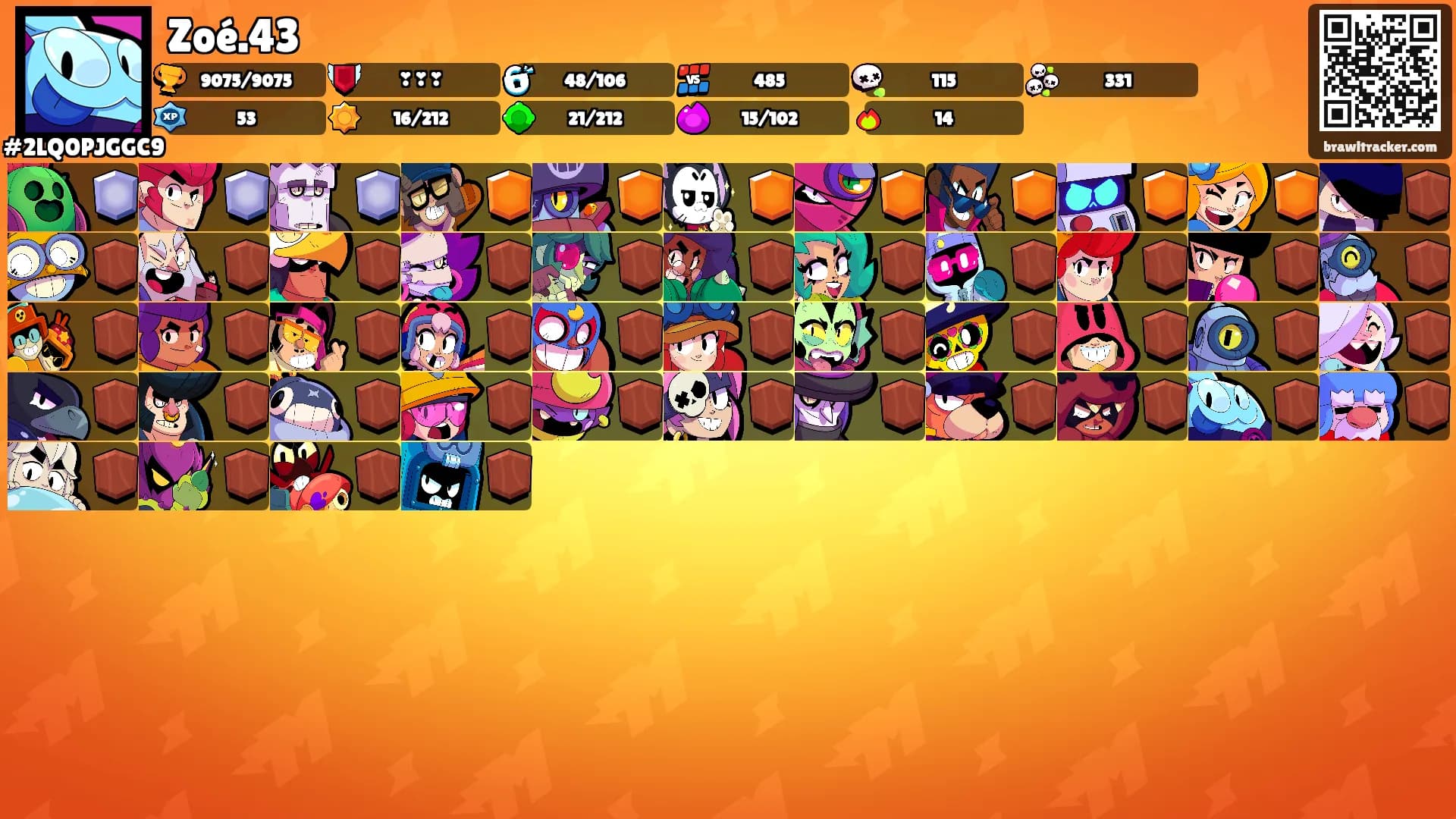 Zoé.43's Ranks