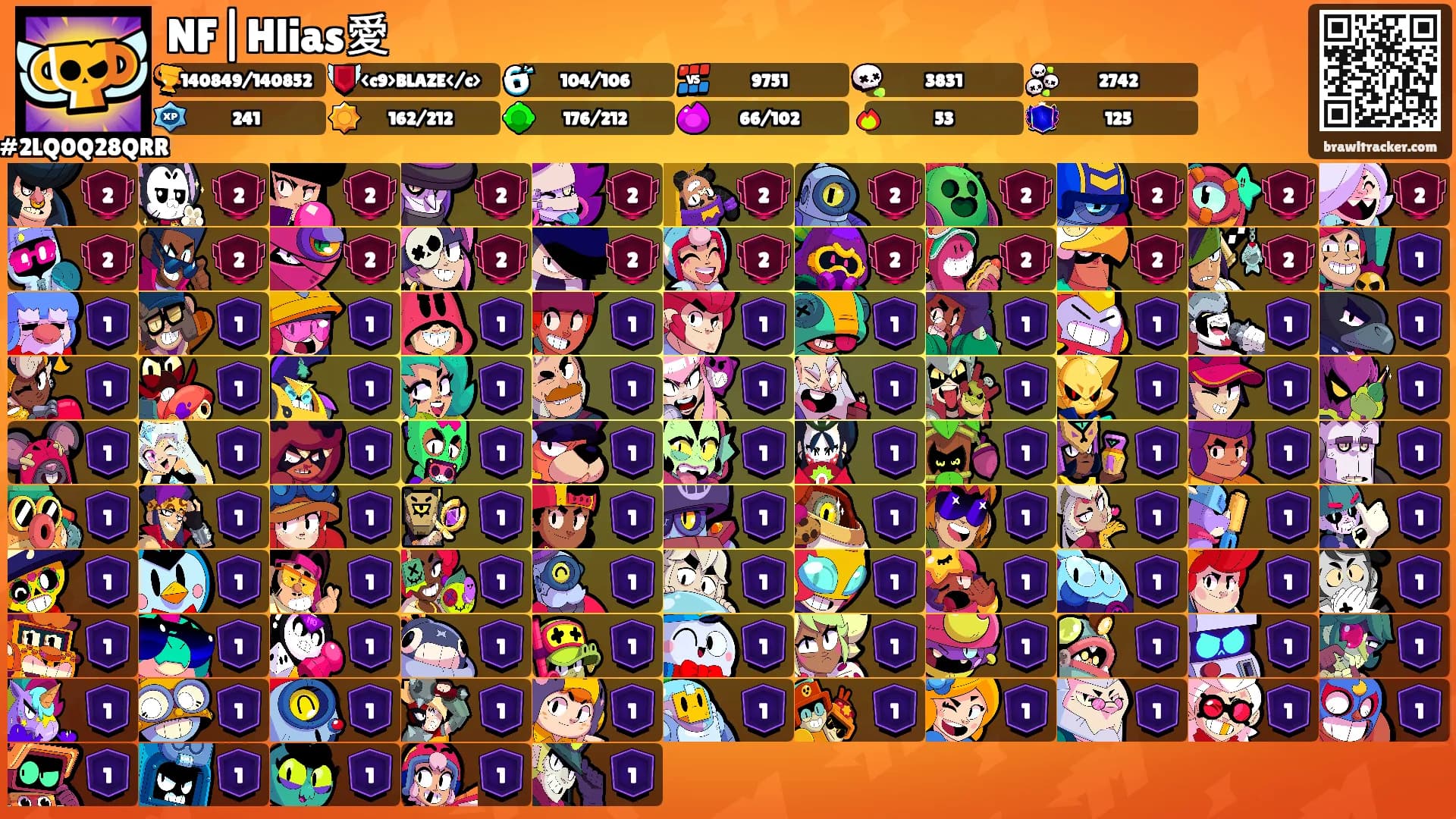 NF|Hlias愛's Ranks