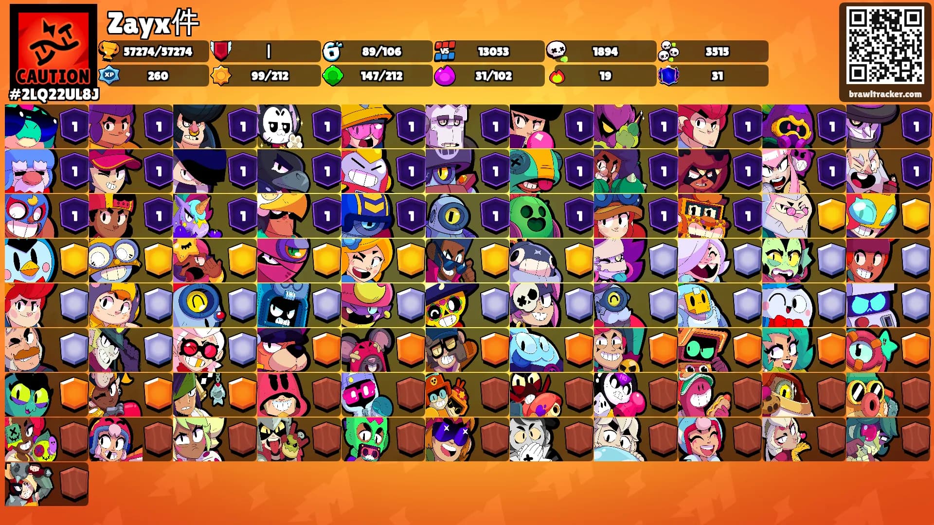 Zayx件's Ranks