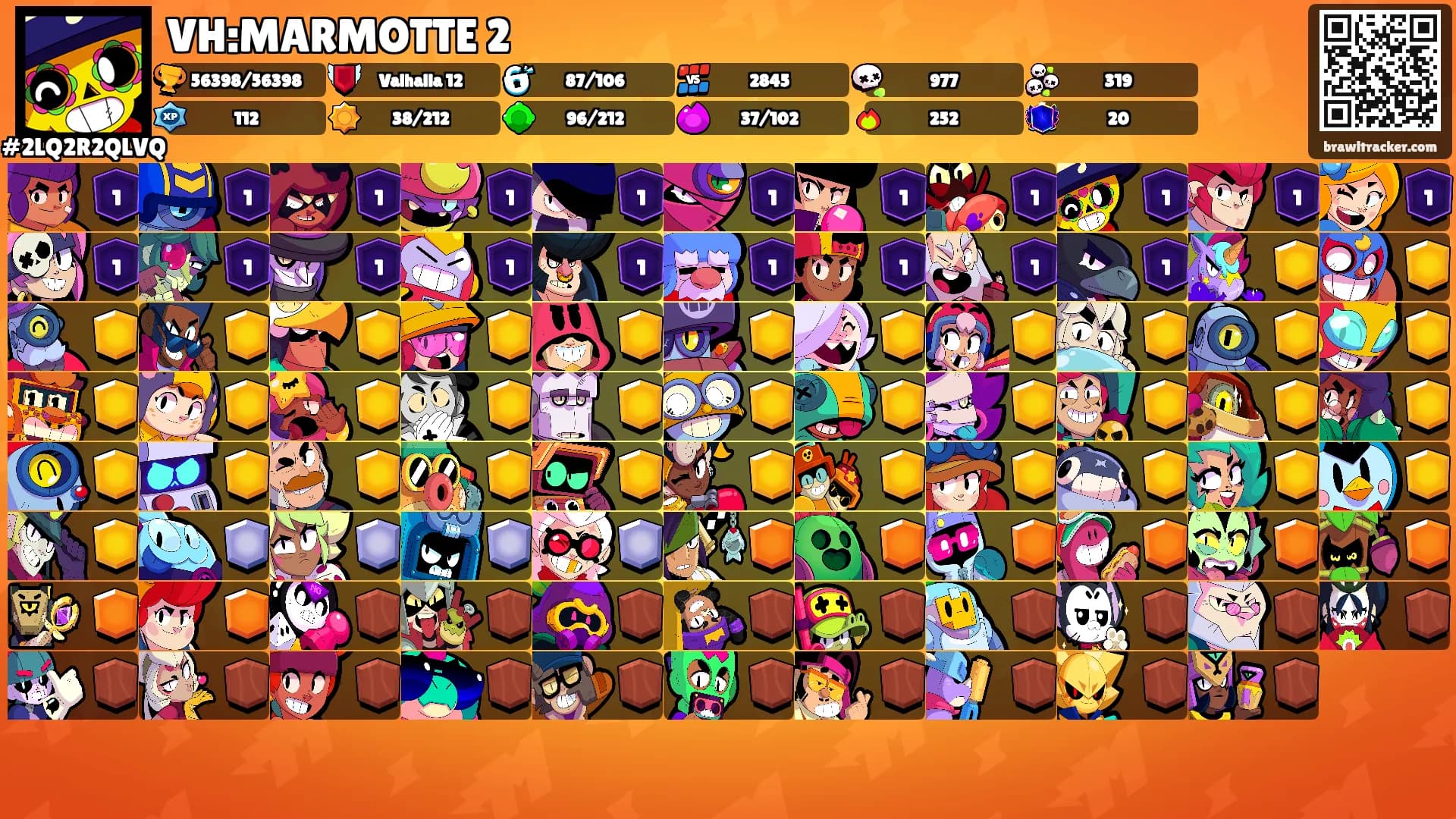 VH:MARMOTTE 2's Ranks