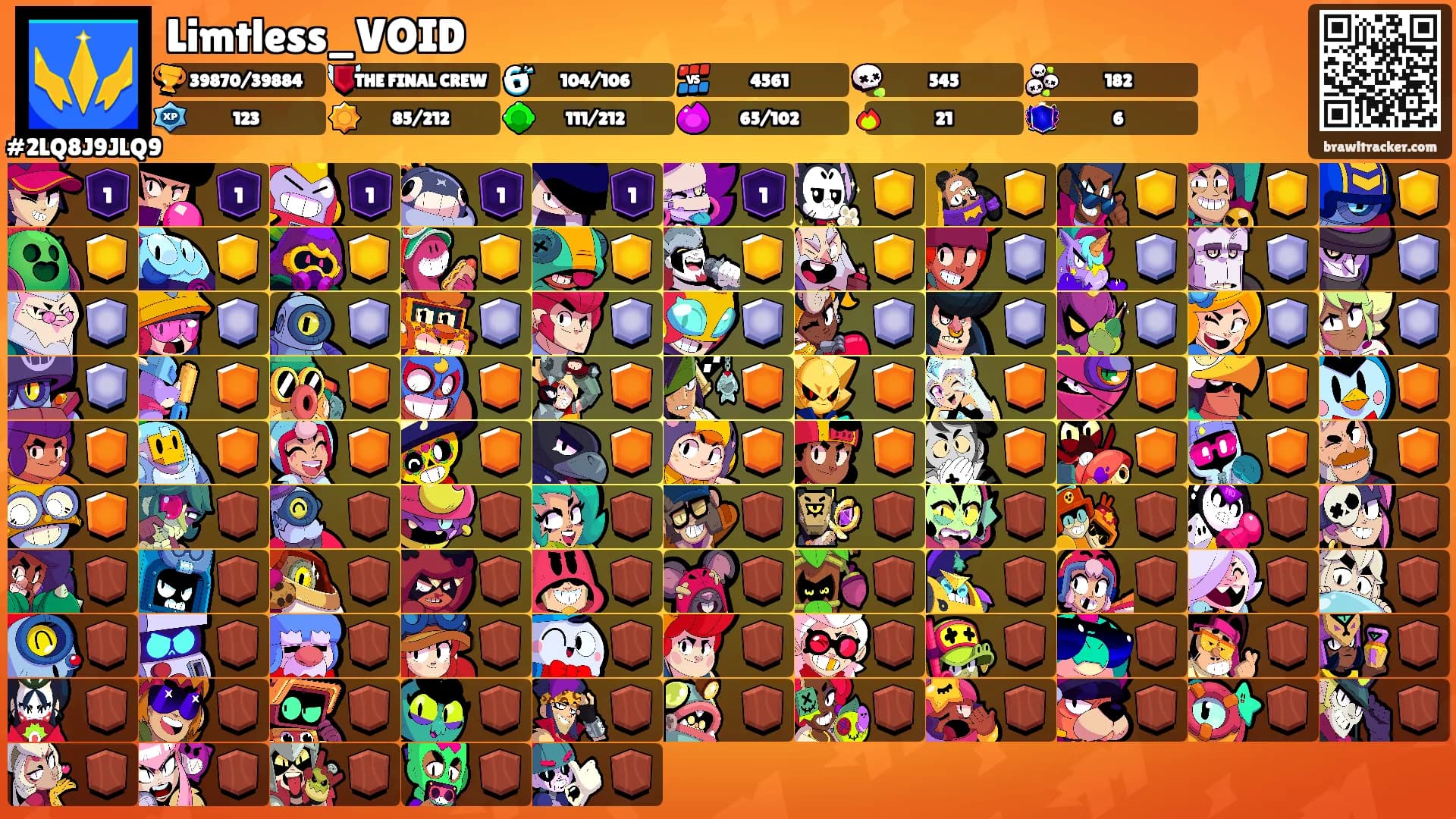 Limtless_VOID's Ranks