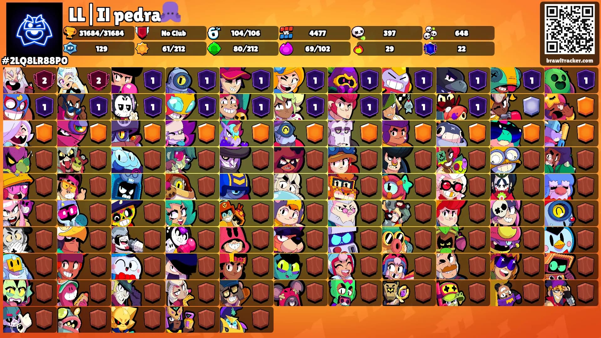 LL|Il pedra🐙's Ranks