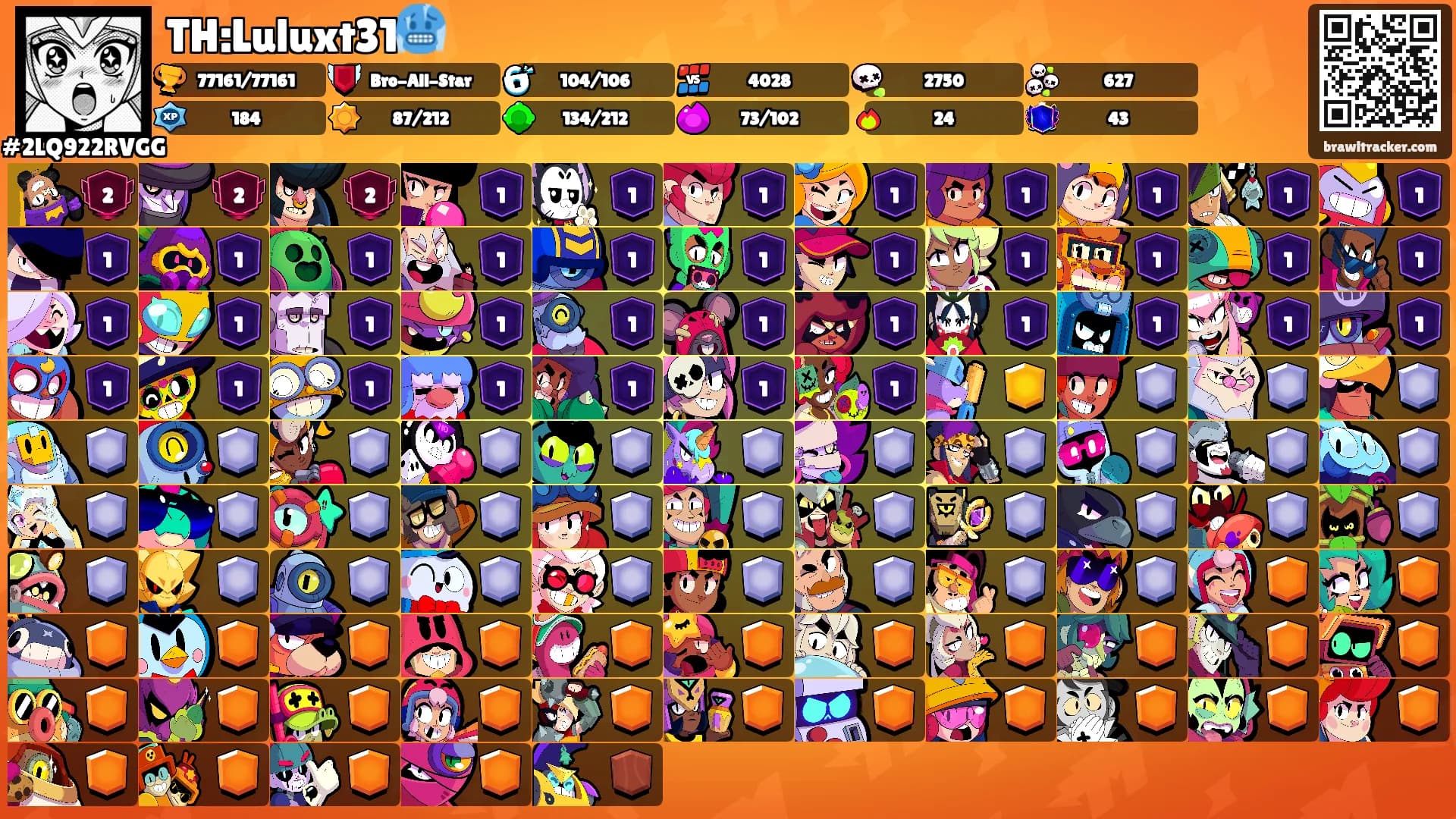 TH:Luluxt31🥶's Ranks