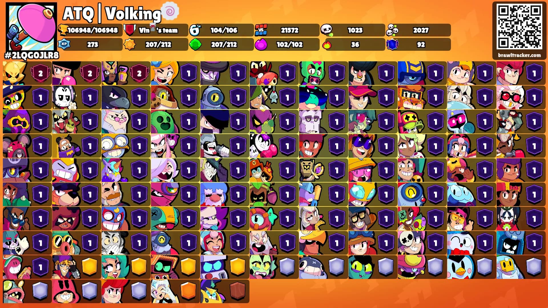 ATQ|Volking🍥's Ranks