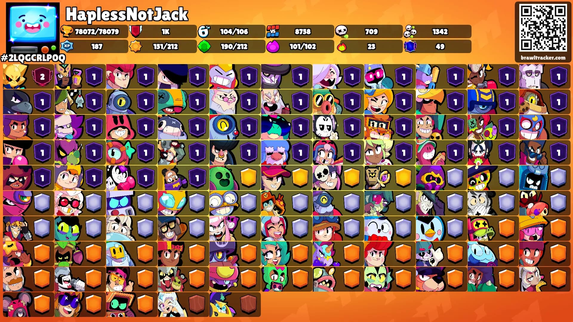 HaplessNotJack's Ranks
