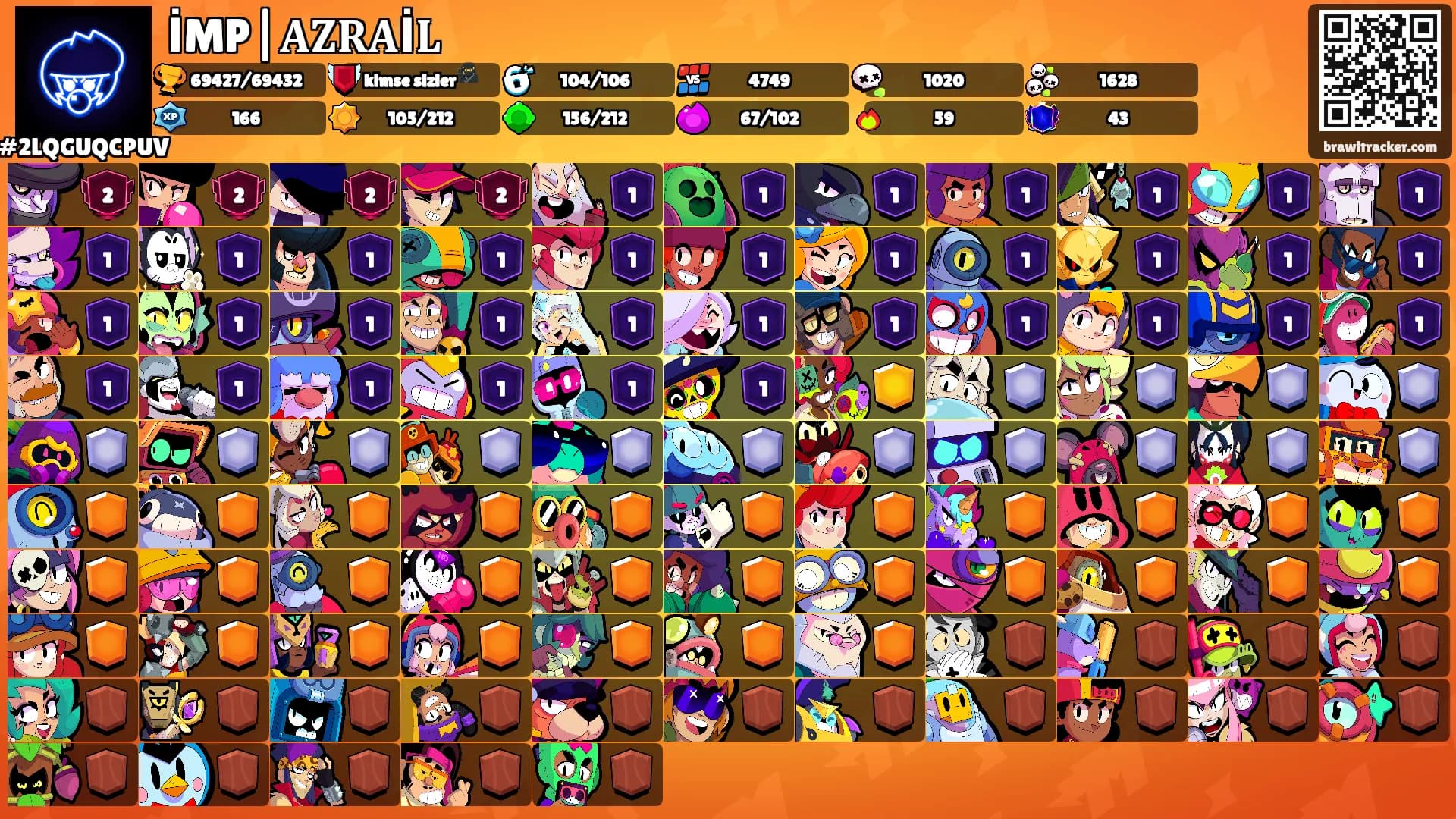 İMP|𝐀𝐙𝐑𝐀İ𝐋's Ranks