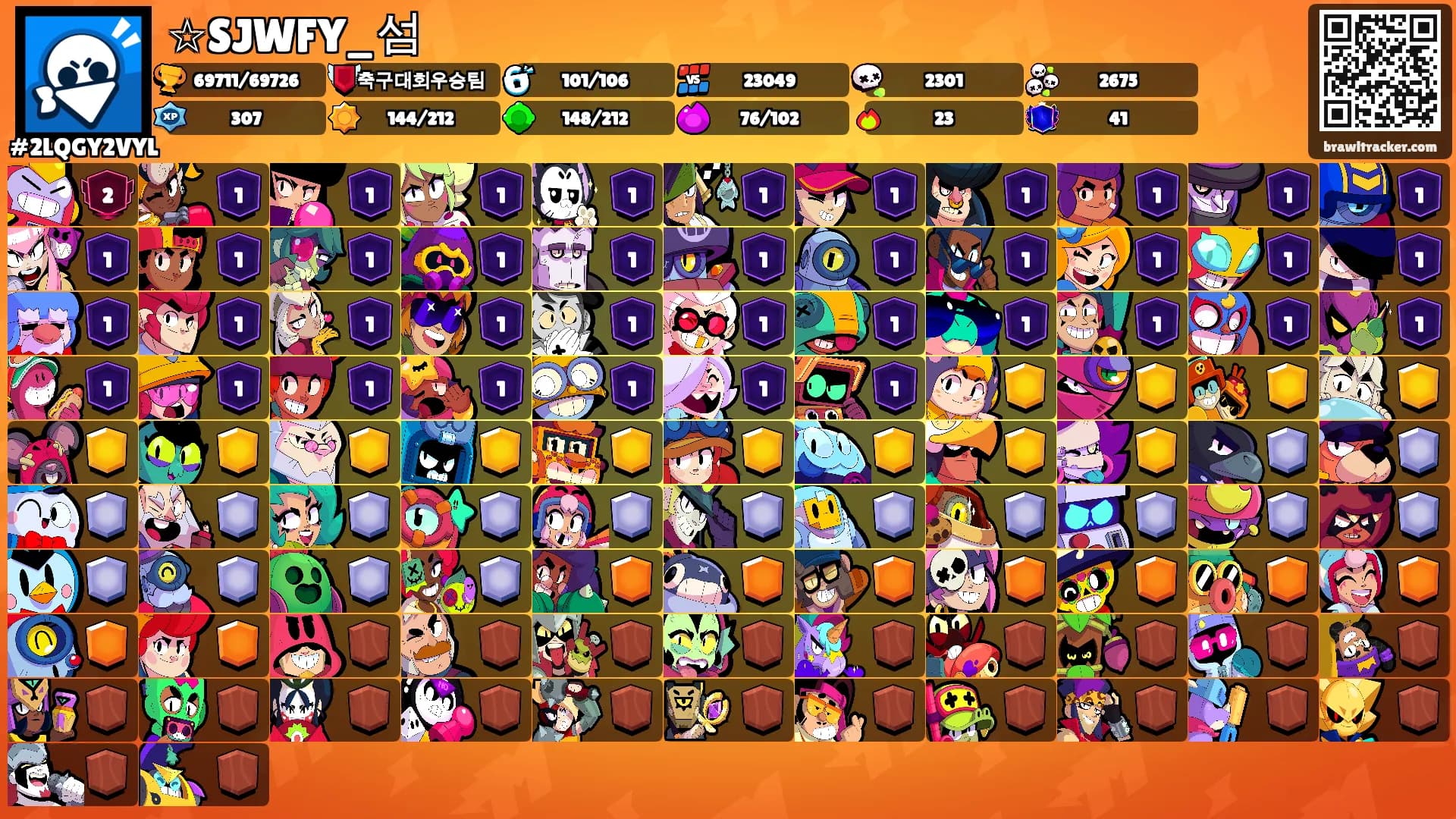 ☆SJWFY_섬's Ranks