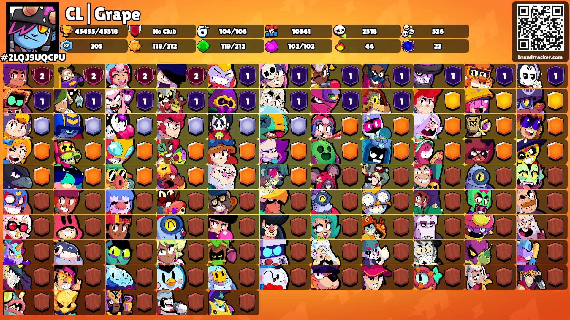 CL|Grape's Ranks