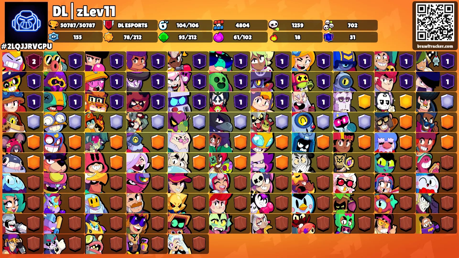 DL|zLev11's Ranks