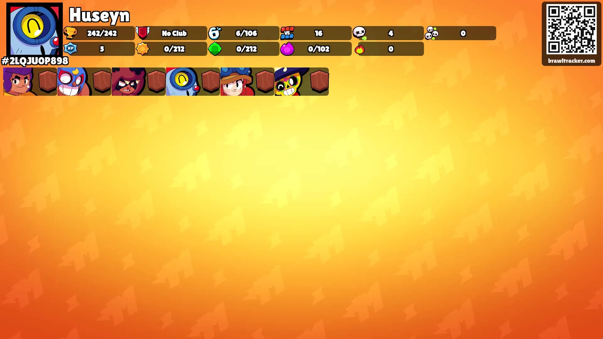 Huseyn's Ranks