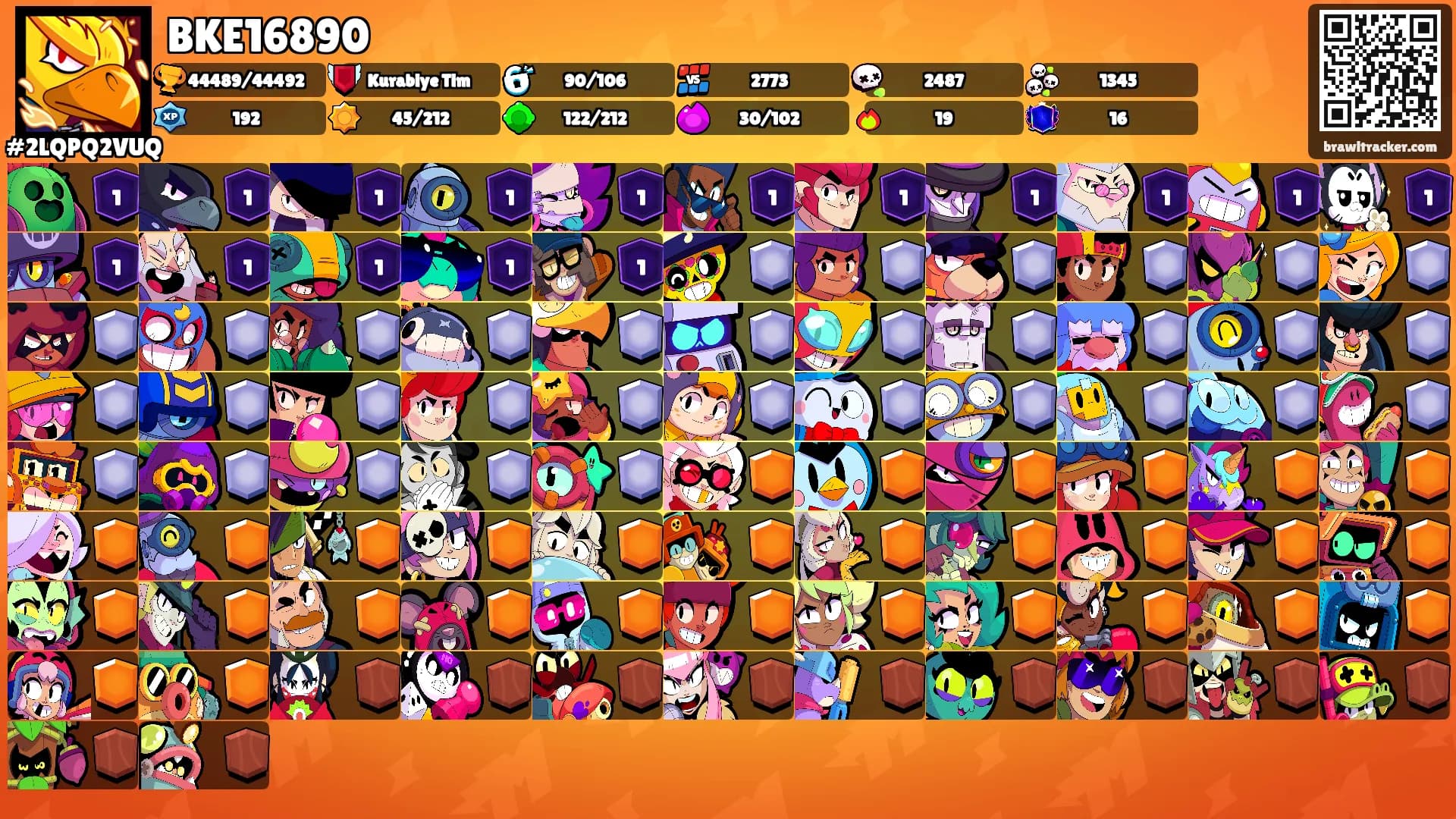 BKE16890's Ranks