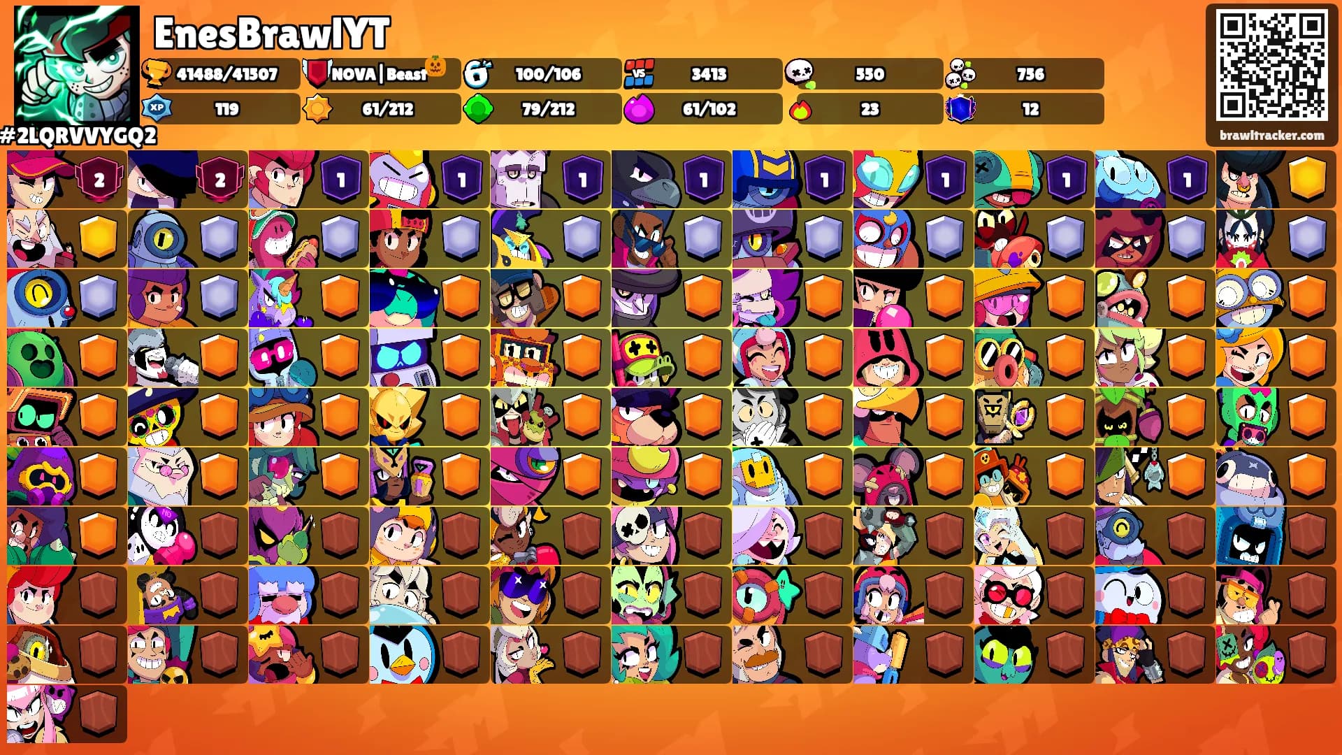 EnesBrawlYT's Ranks