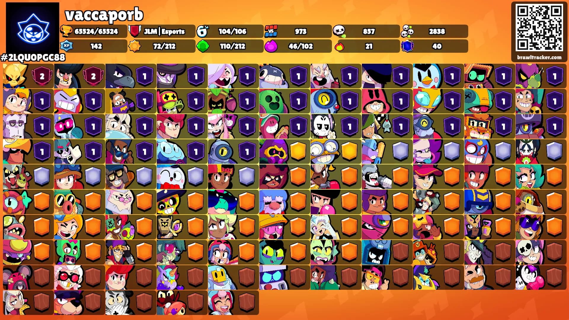 vaccaporb's Ranks