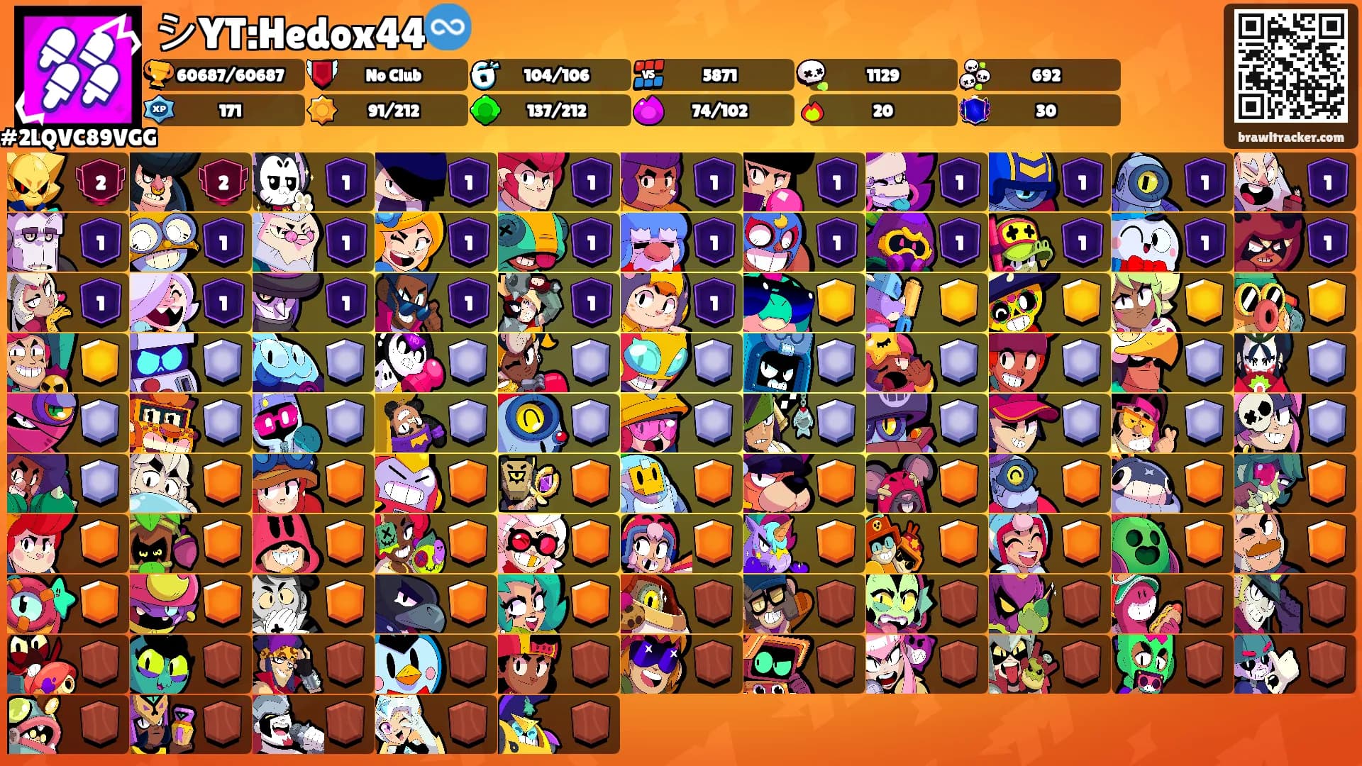 シ︎YT:Hedox44♾️'s Ranks
