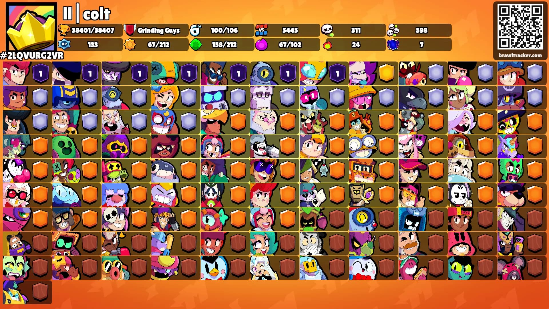 ll|colt's Ranks