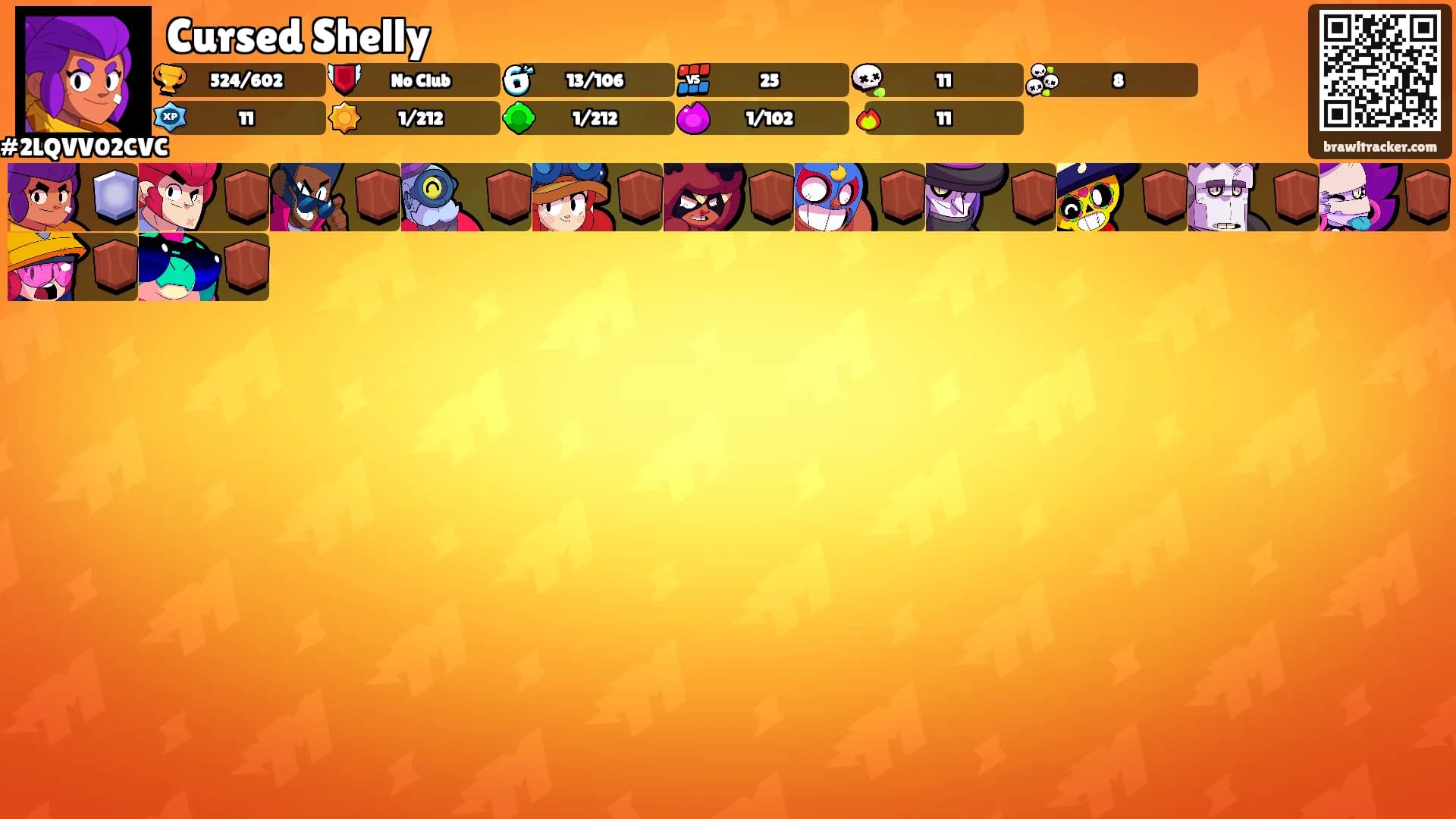 Cursed Shelly's Ranks