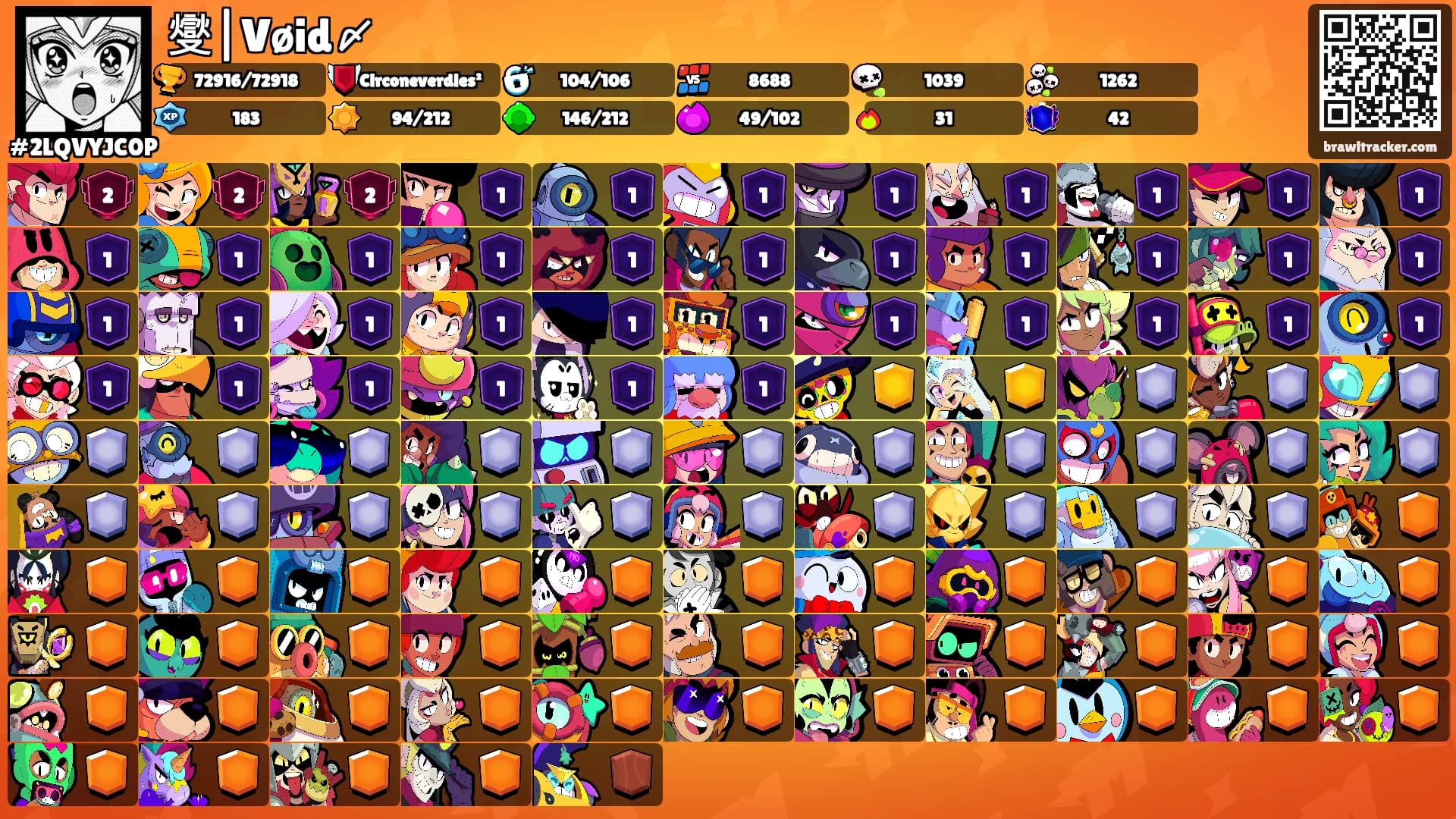 燮|Vøid〆's Ranks
