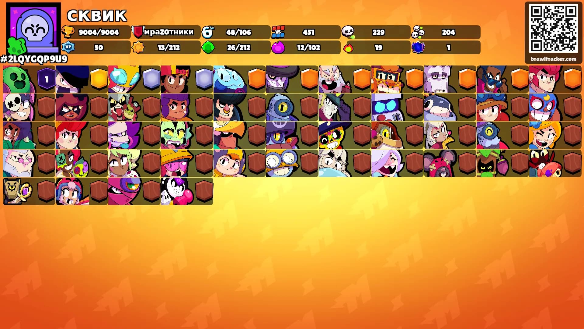 сквик's Ranks