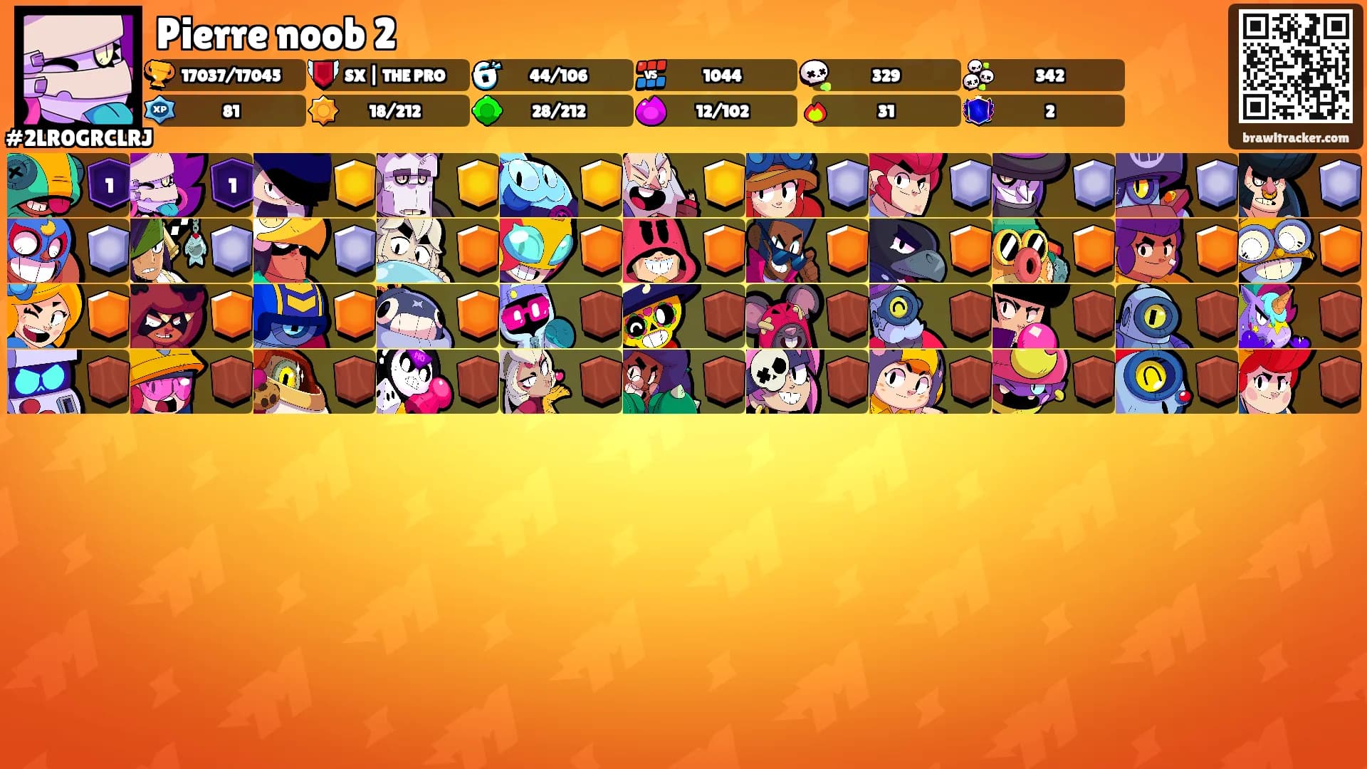 Pierre noob 2's Ranks